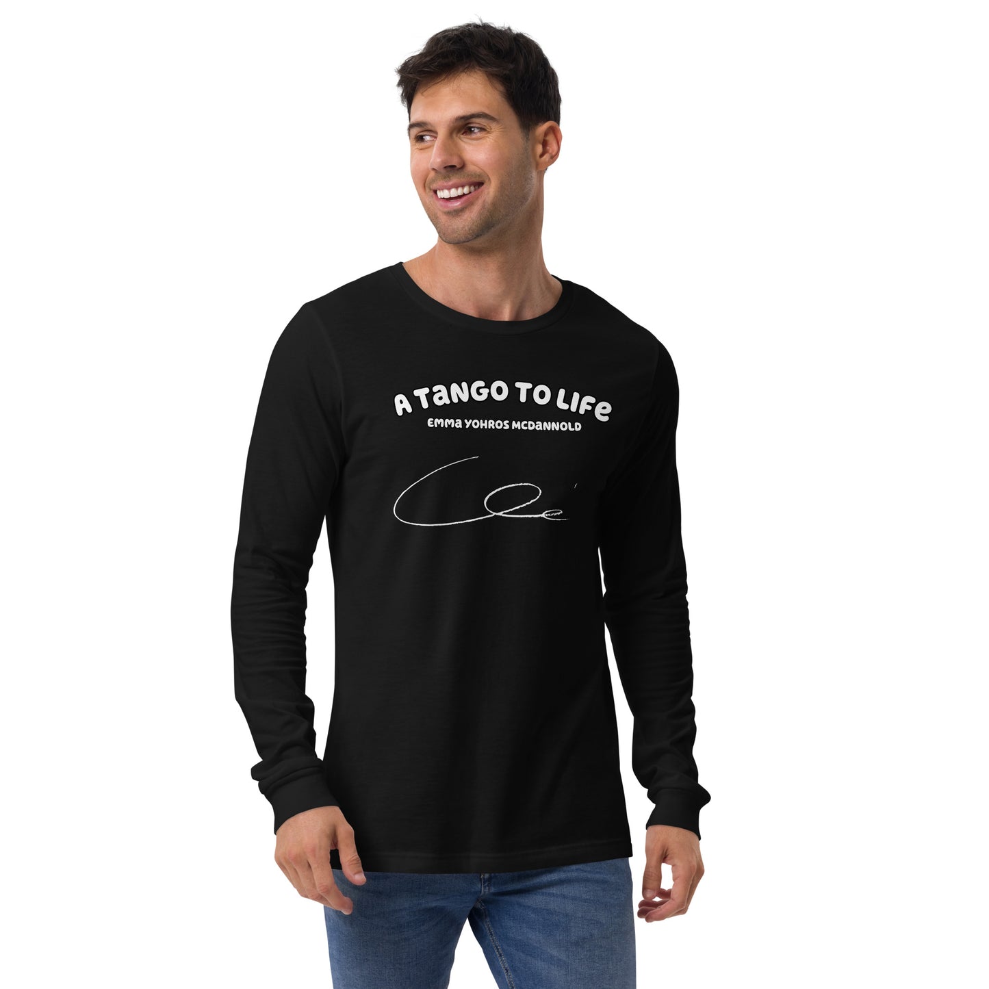 Stuck Up Unisex Long Sleeve Tee - A Tango to Life