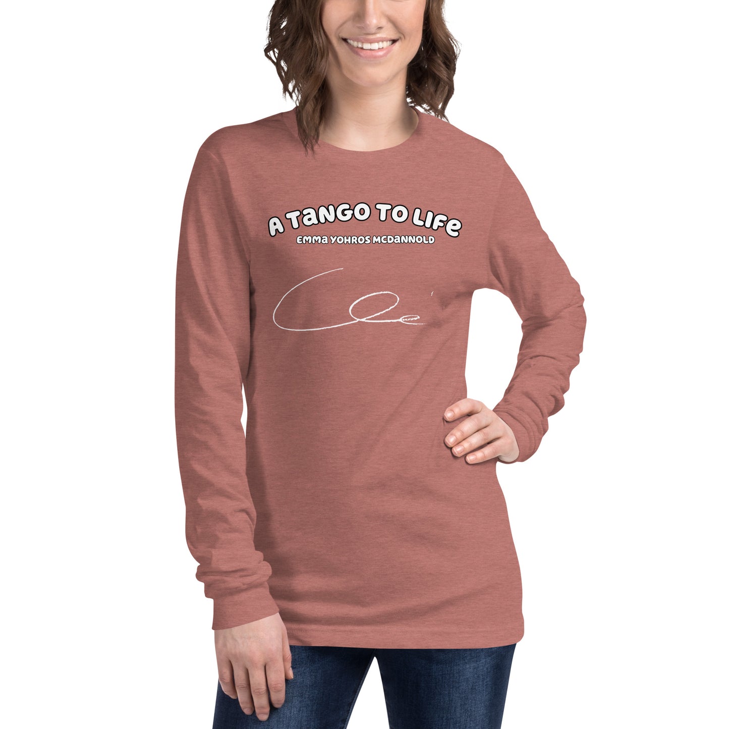 Stuck Up Unisex Long Sleeve Tee - A Tango to Life