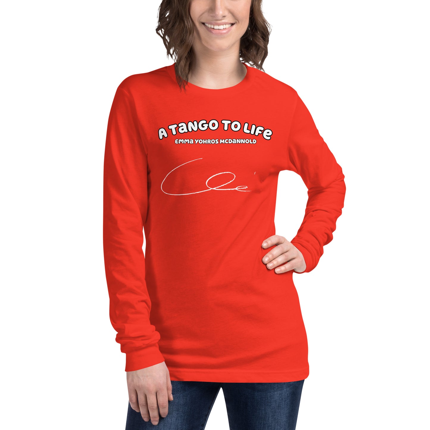 Stuck Up Unisex Long Sleeve Tee - A Tango to Life