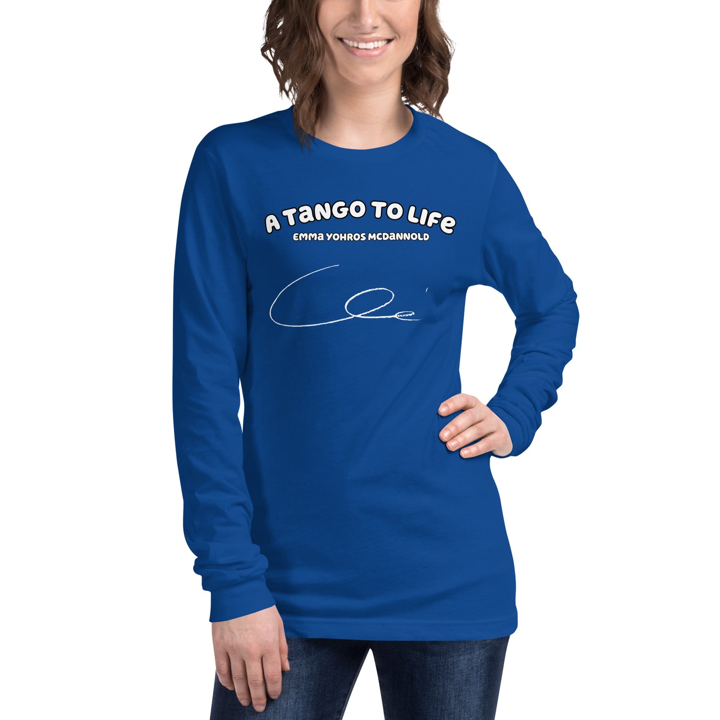 Stuck Up Unisex Long Sleeve Tee - A Tango to Life