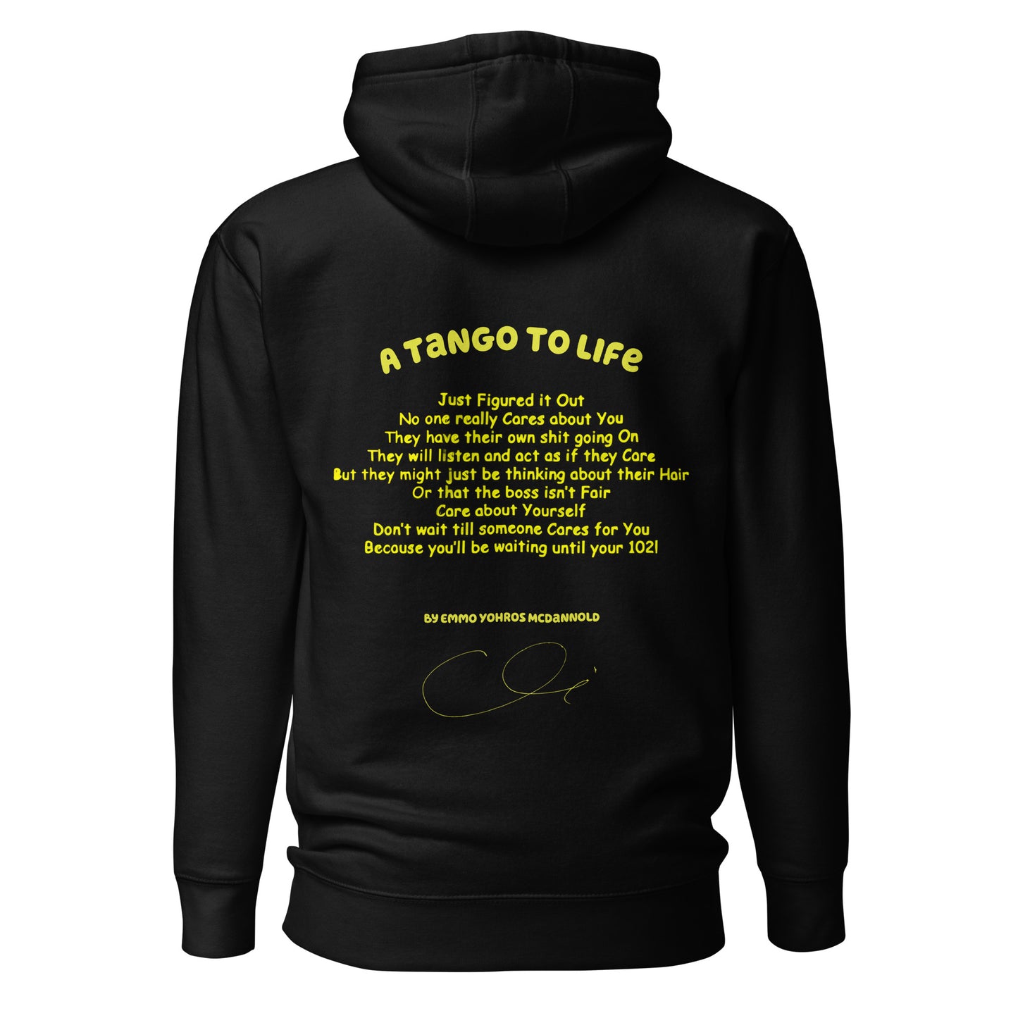 I Just Figured Out No One F*cking Cares - Unisex Hoodie - A Tango to Life