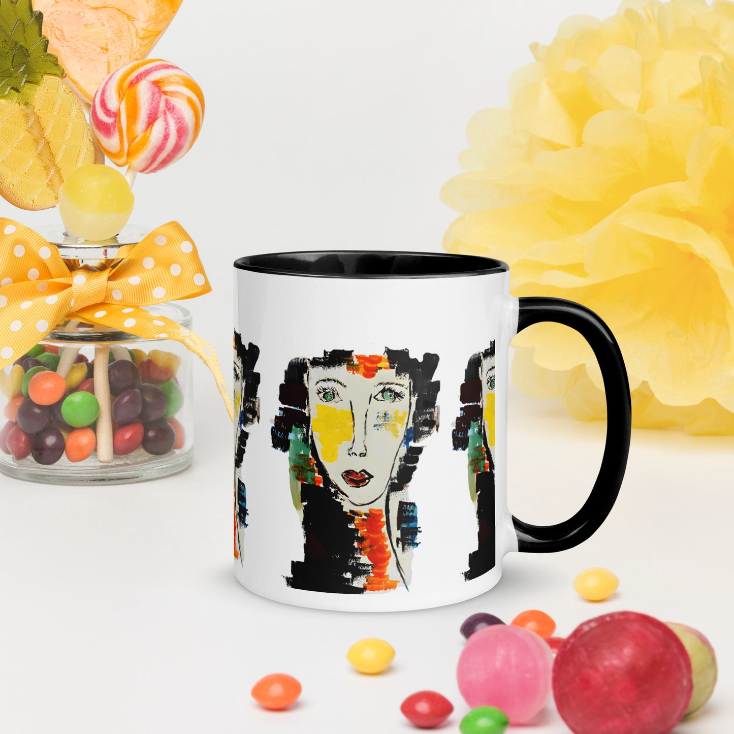 "I Am"  Mug with Color Inside