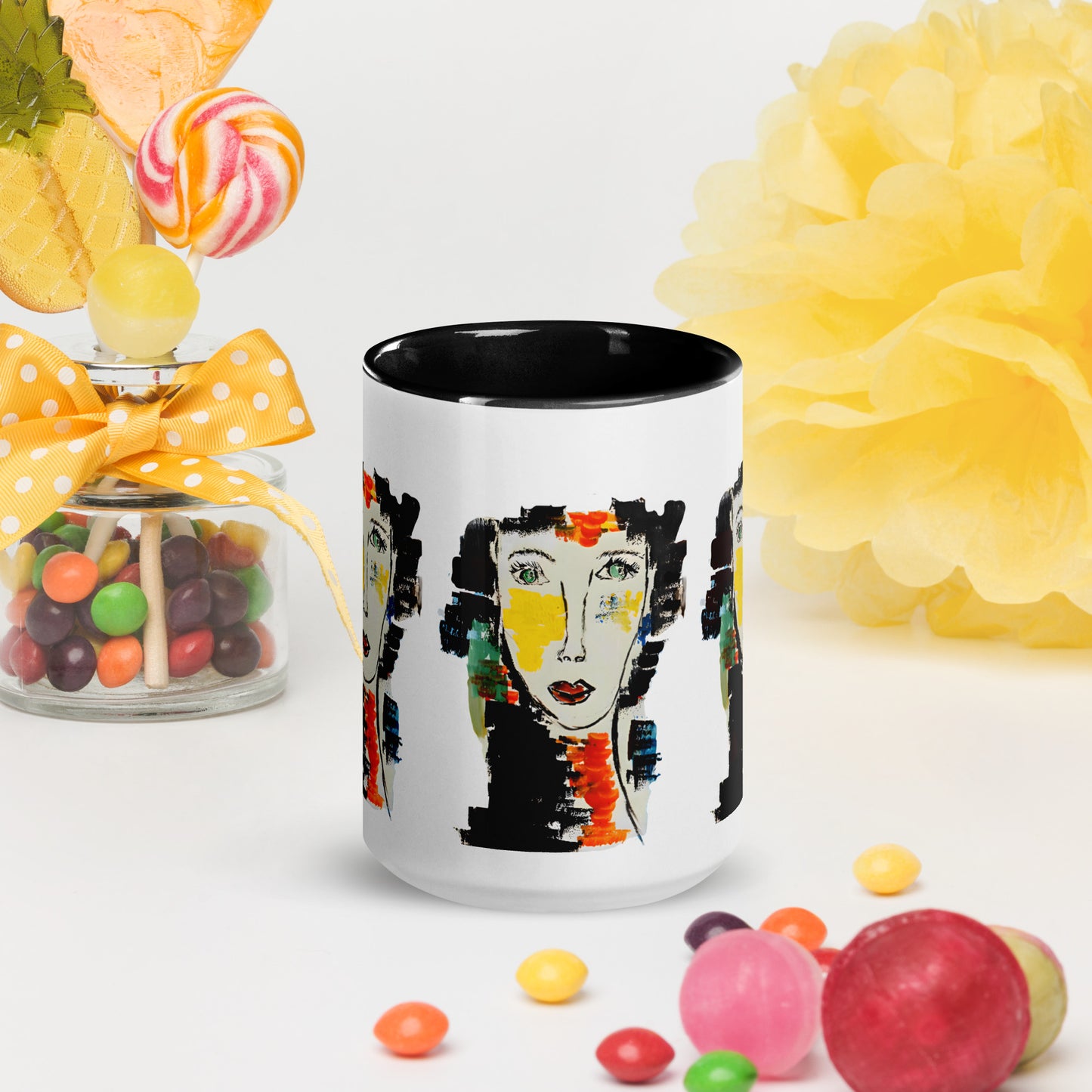 "I Am"  Mug with Color Inside