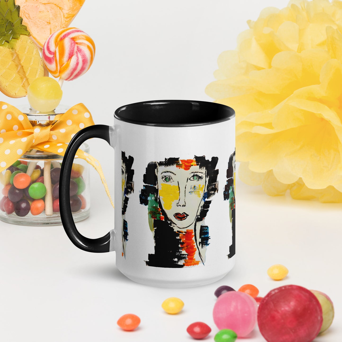 "I Am"  Mug with Color Inside