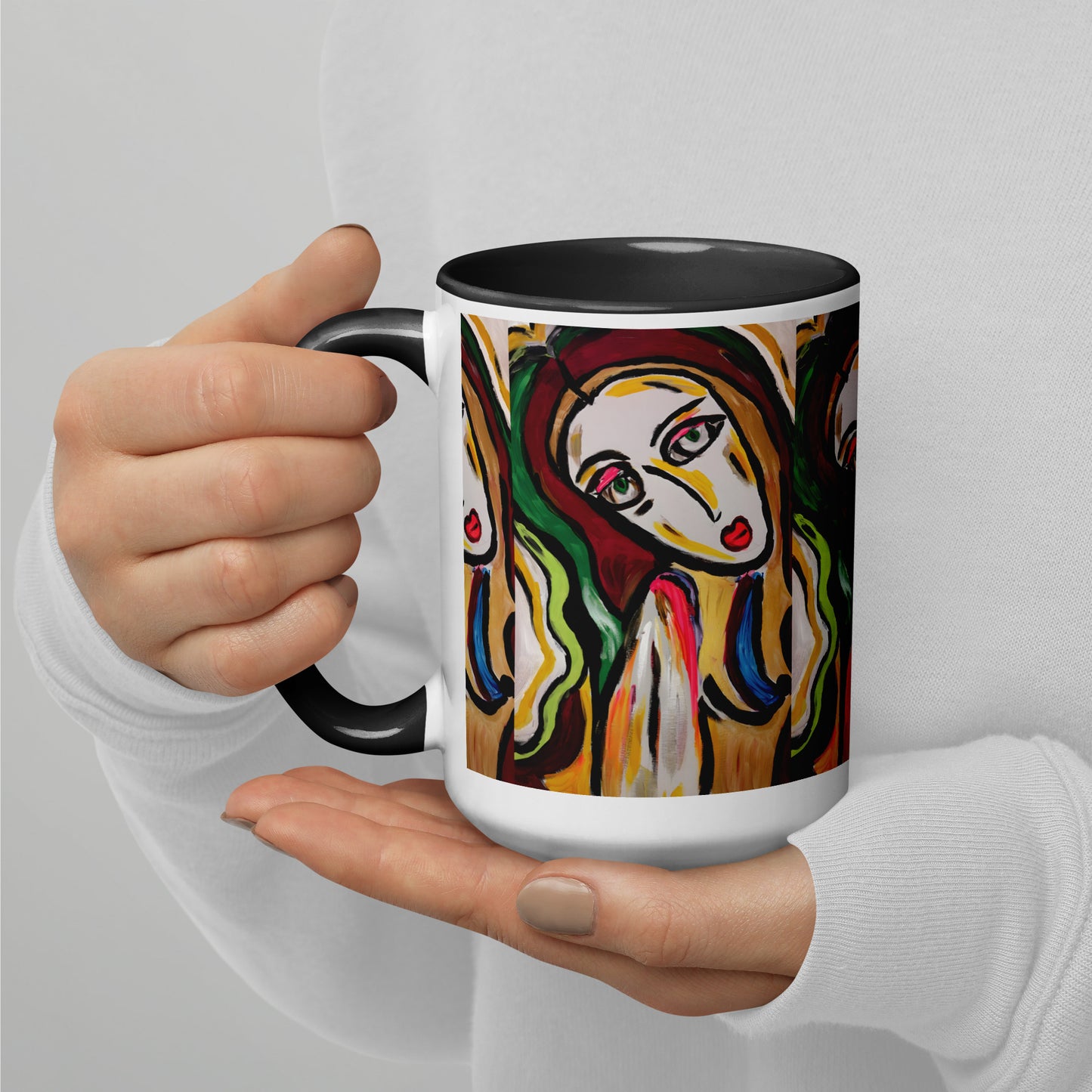 Saint Mug with Color Inside