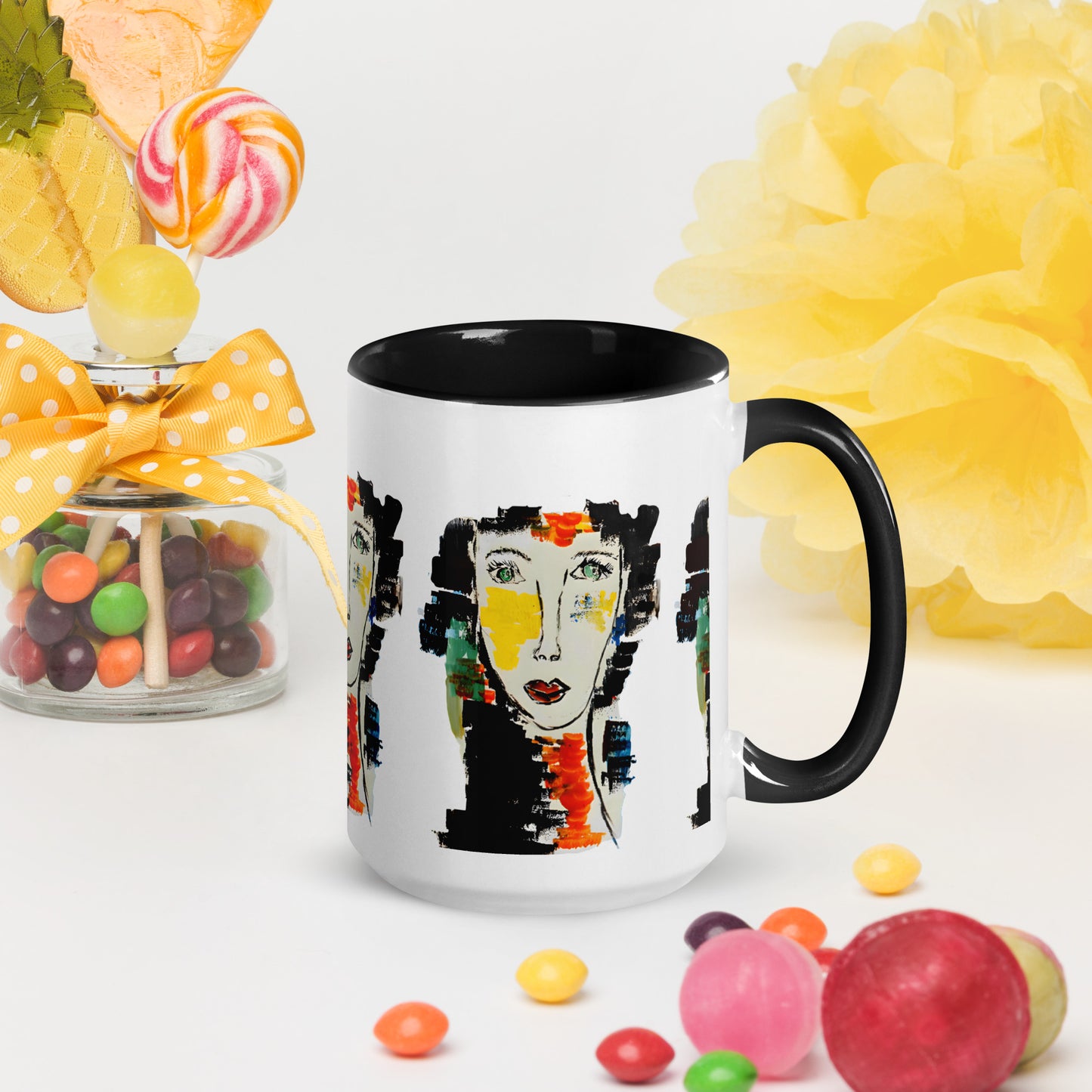 "I Am"  Mug with Color Inside