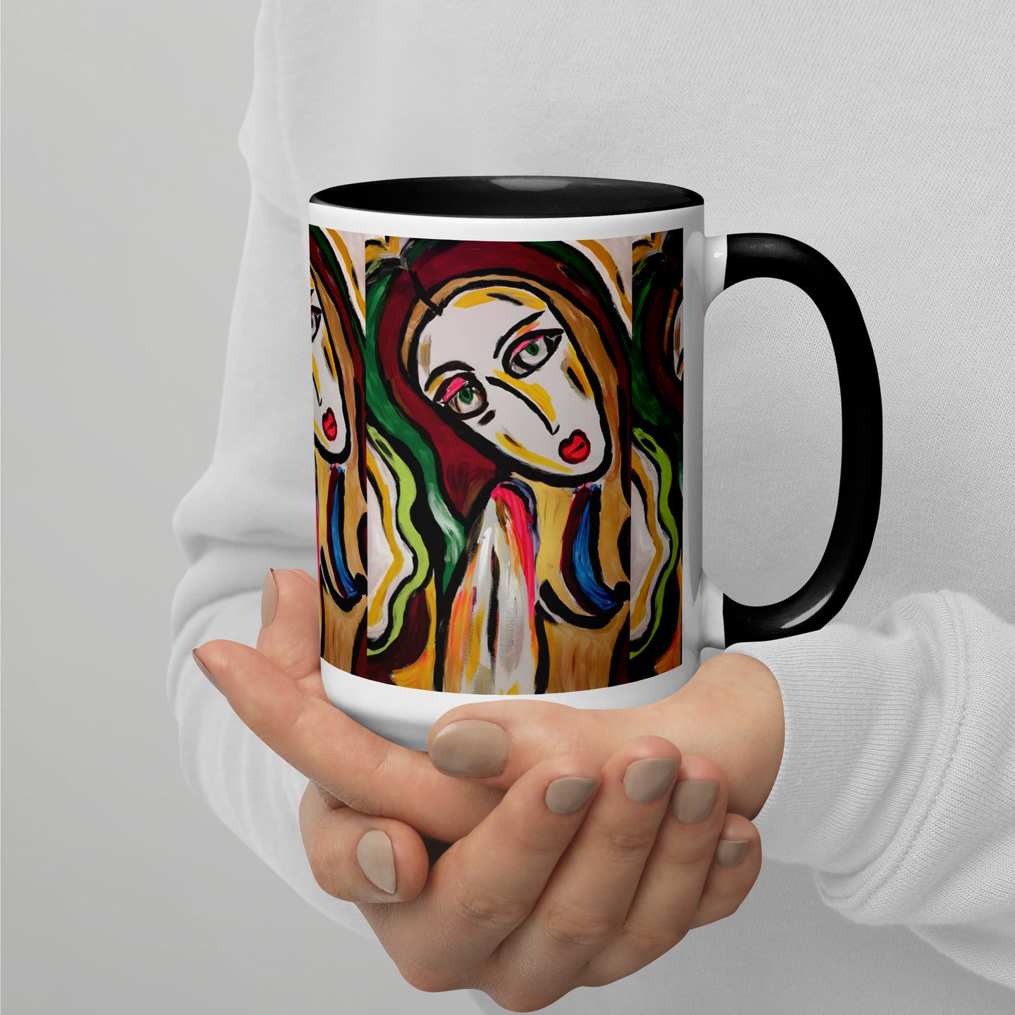 Saint Mug with Color Inside