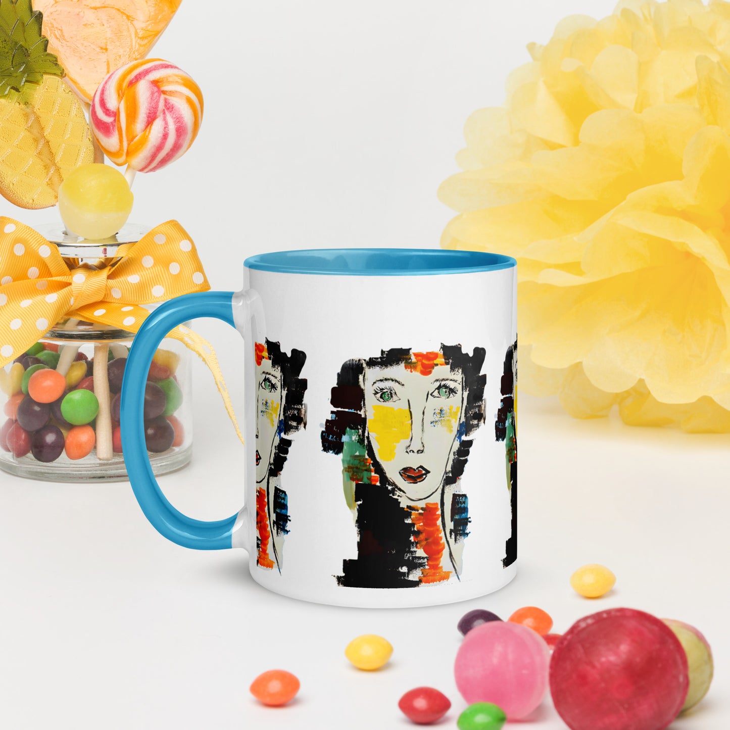 "I Am"  Mug with Color Inside