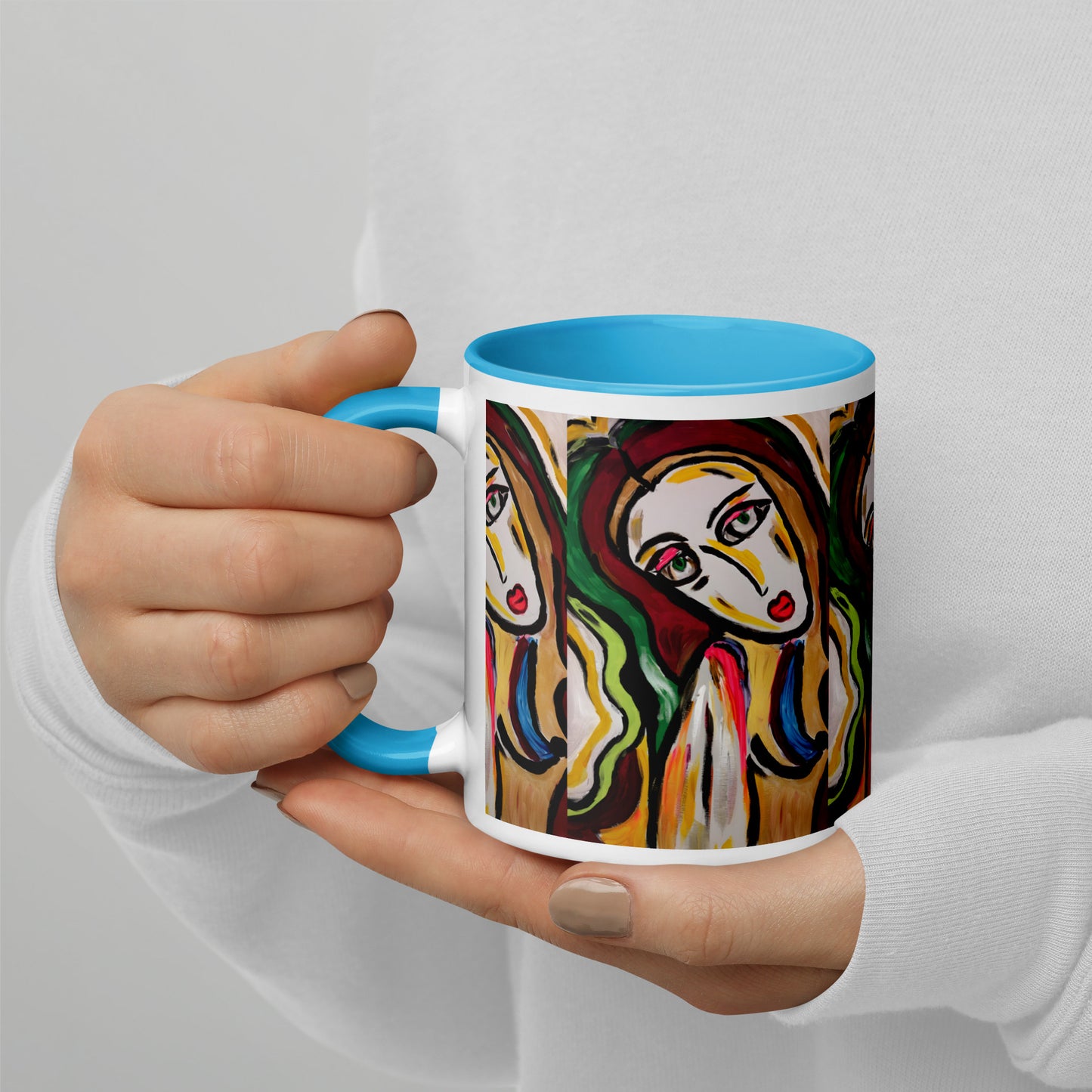 Saint Mug with Color Inside