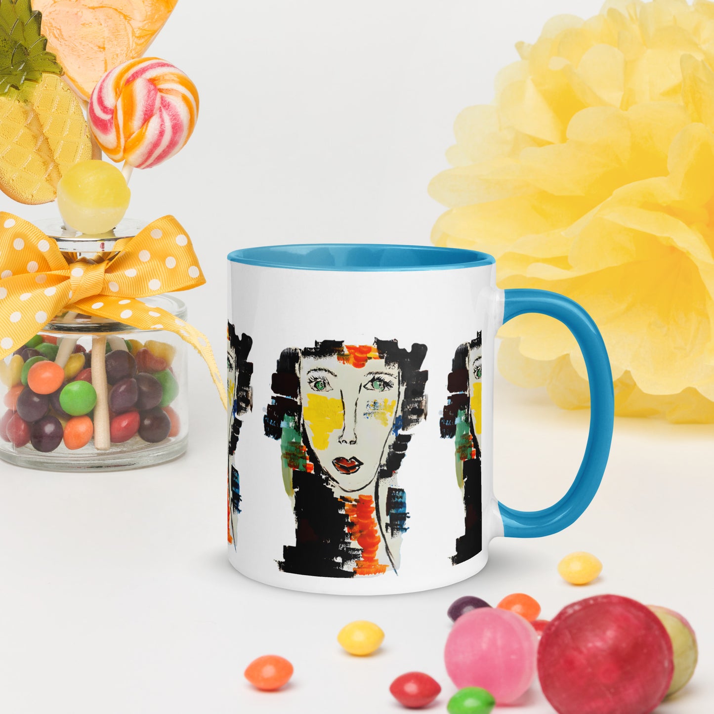 "I Am"  Mug with Color Inside