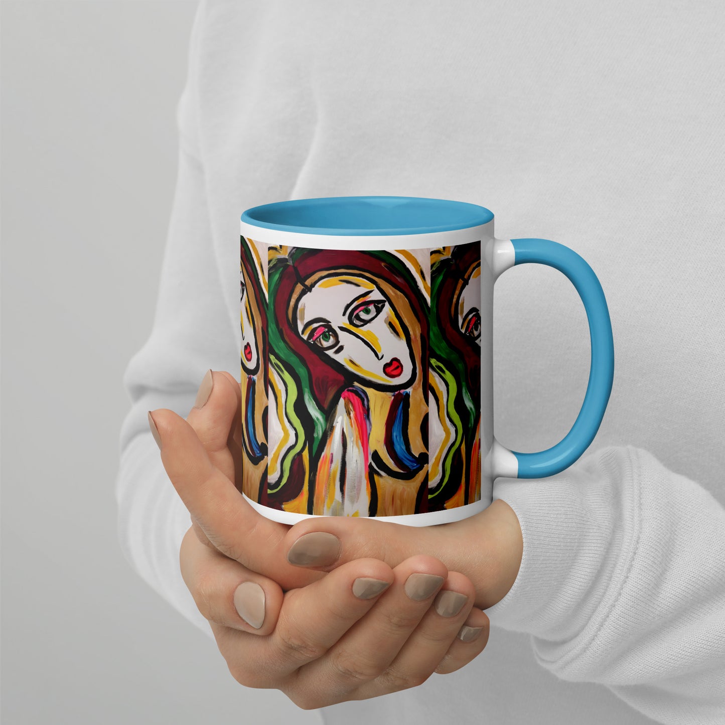 Saint Mug with Color Inside