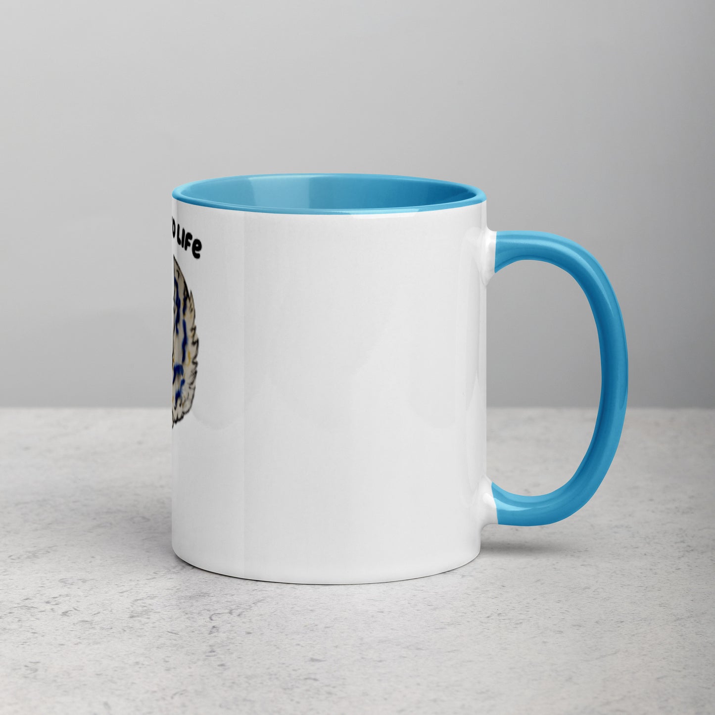 Stuck Up Mug with Color Inside - A Tango to Life