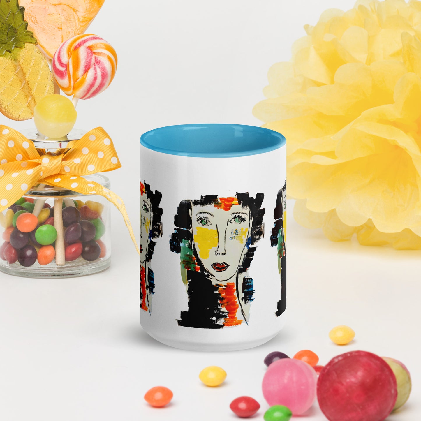 "I Am"  Mug with Color Inside