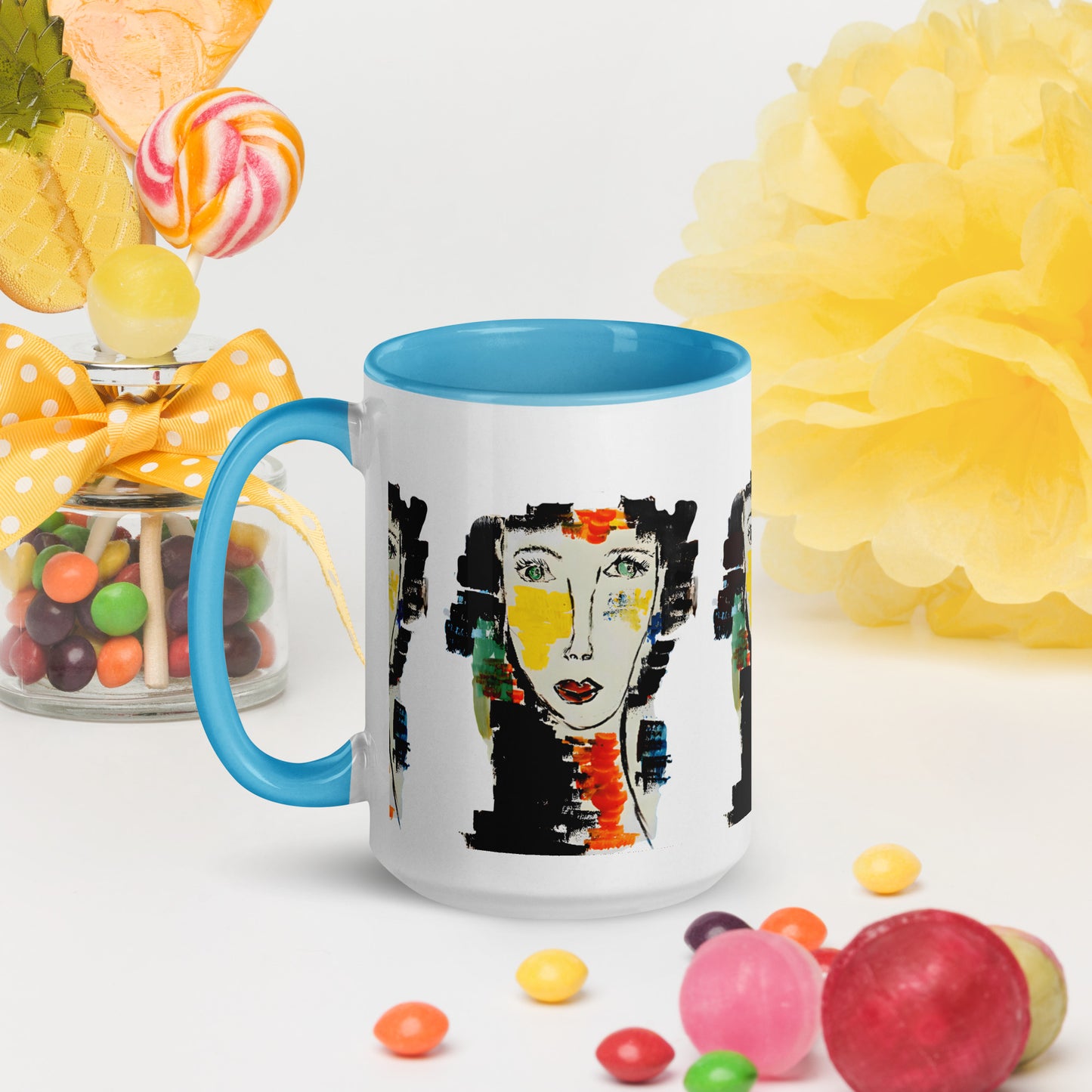 "I Am"  Mug with Color Inside