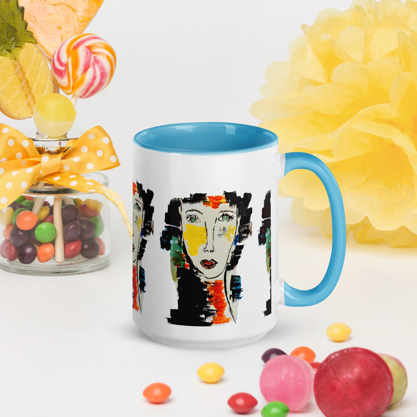 "I Am"  Mug with Color Inside