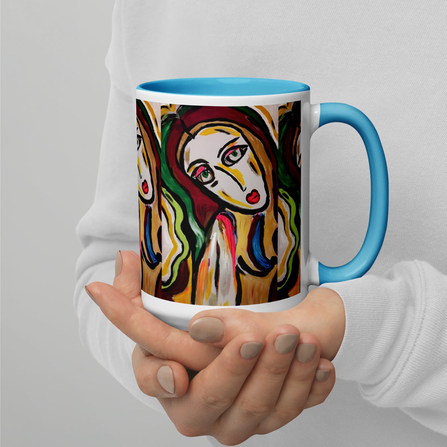 Saint Mug with Color Inside