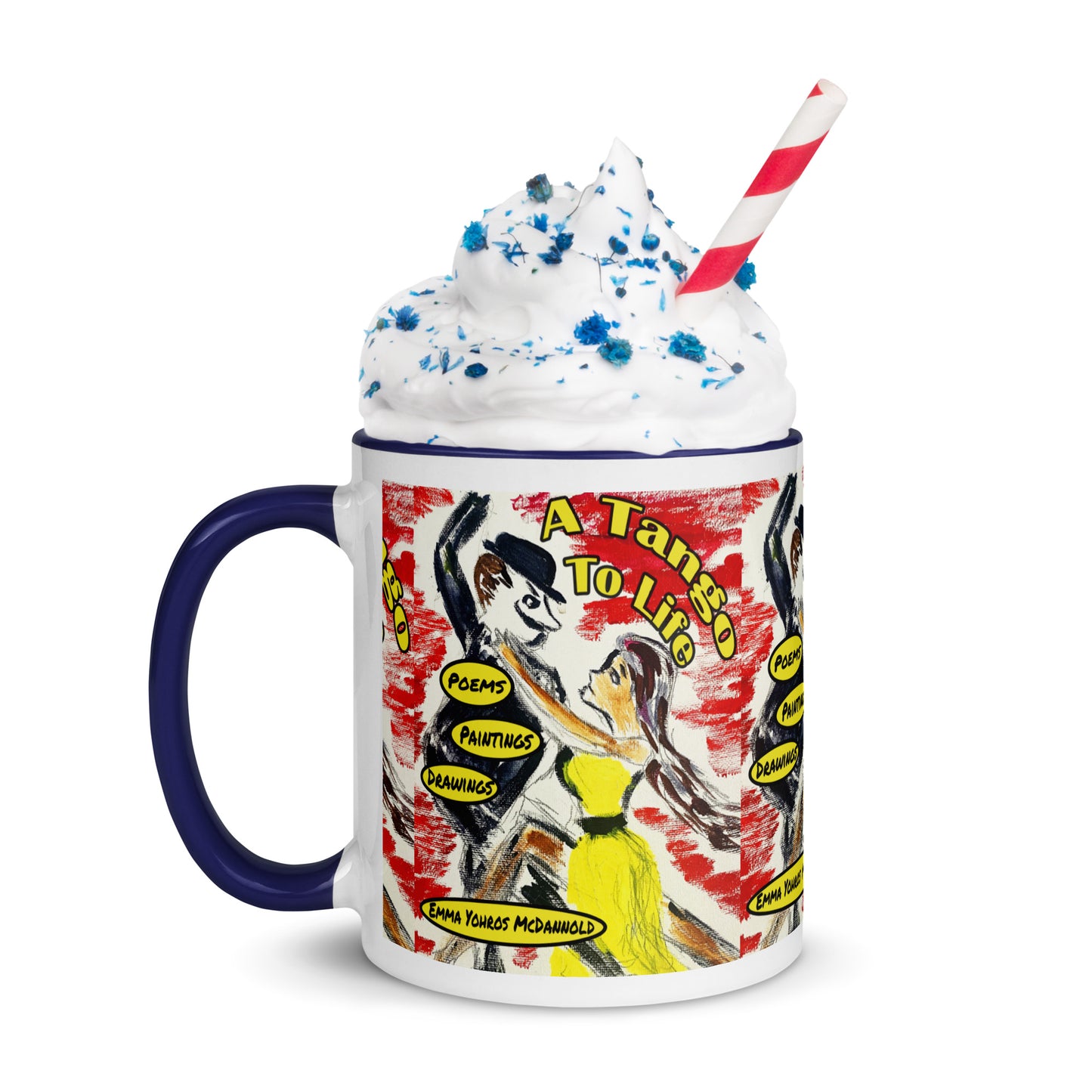 A Tango to Life Book Cover Vol 1 Mug with Color Inside