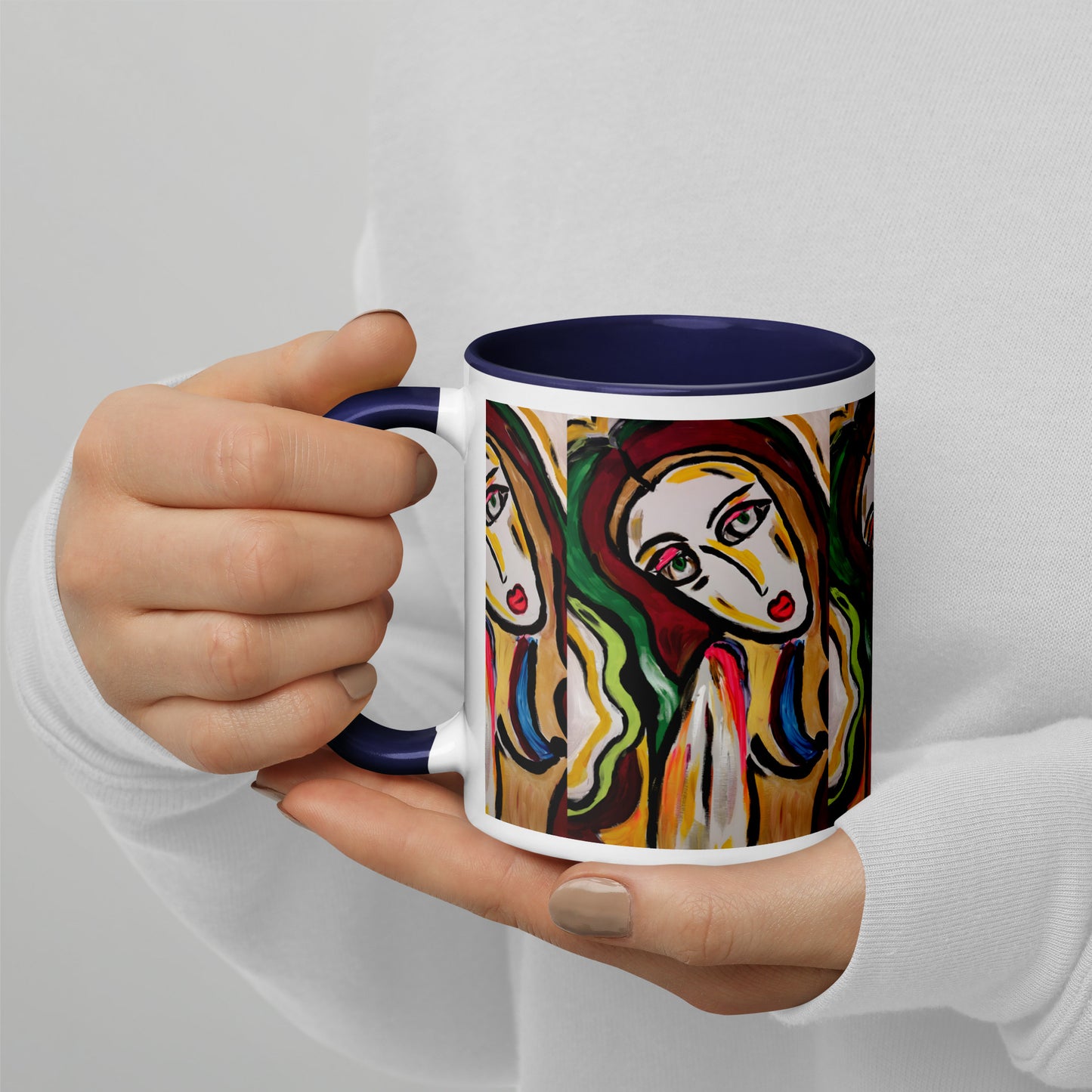 Saint Mug with Color Inside