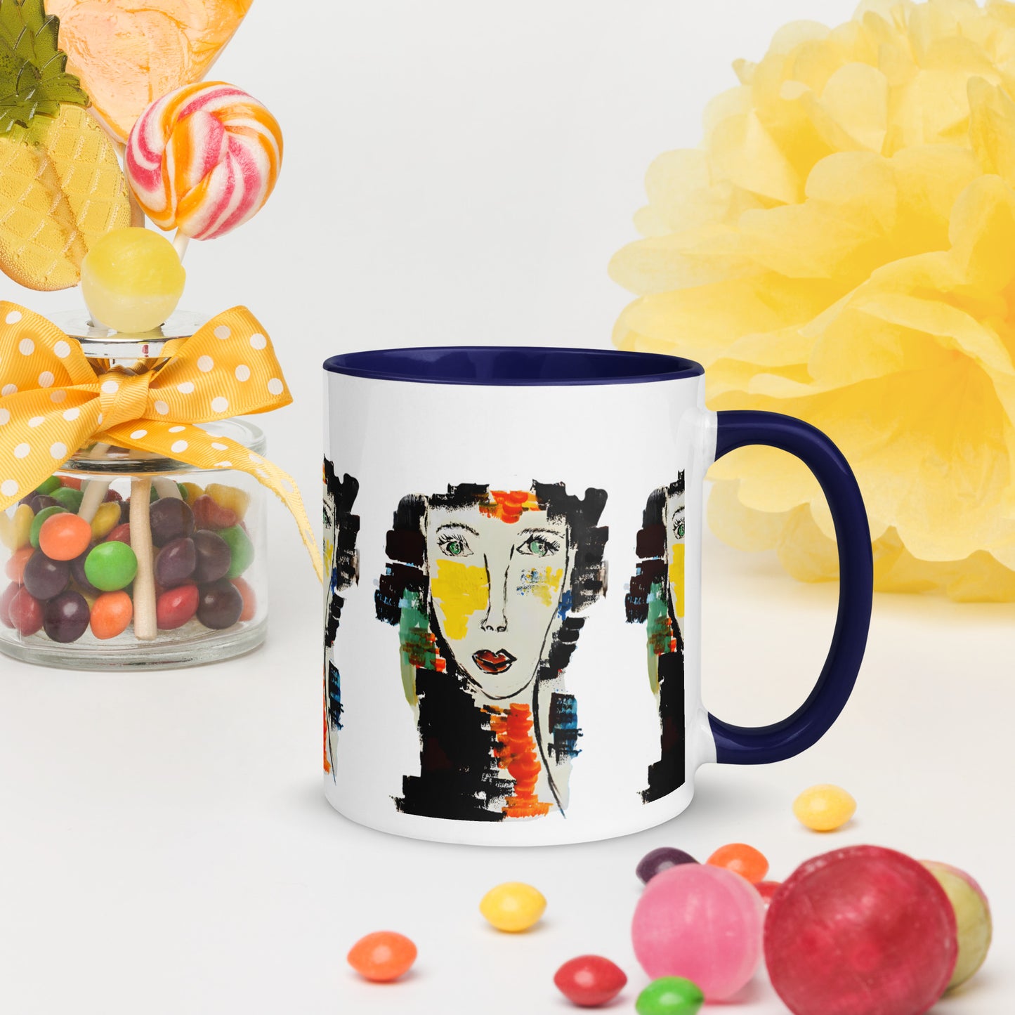 "I Am"  Mug with Color Inside