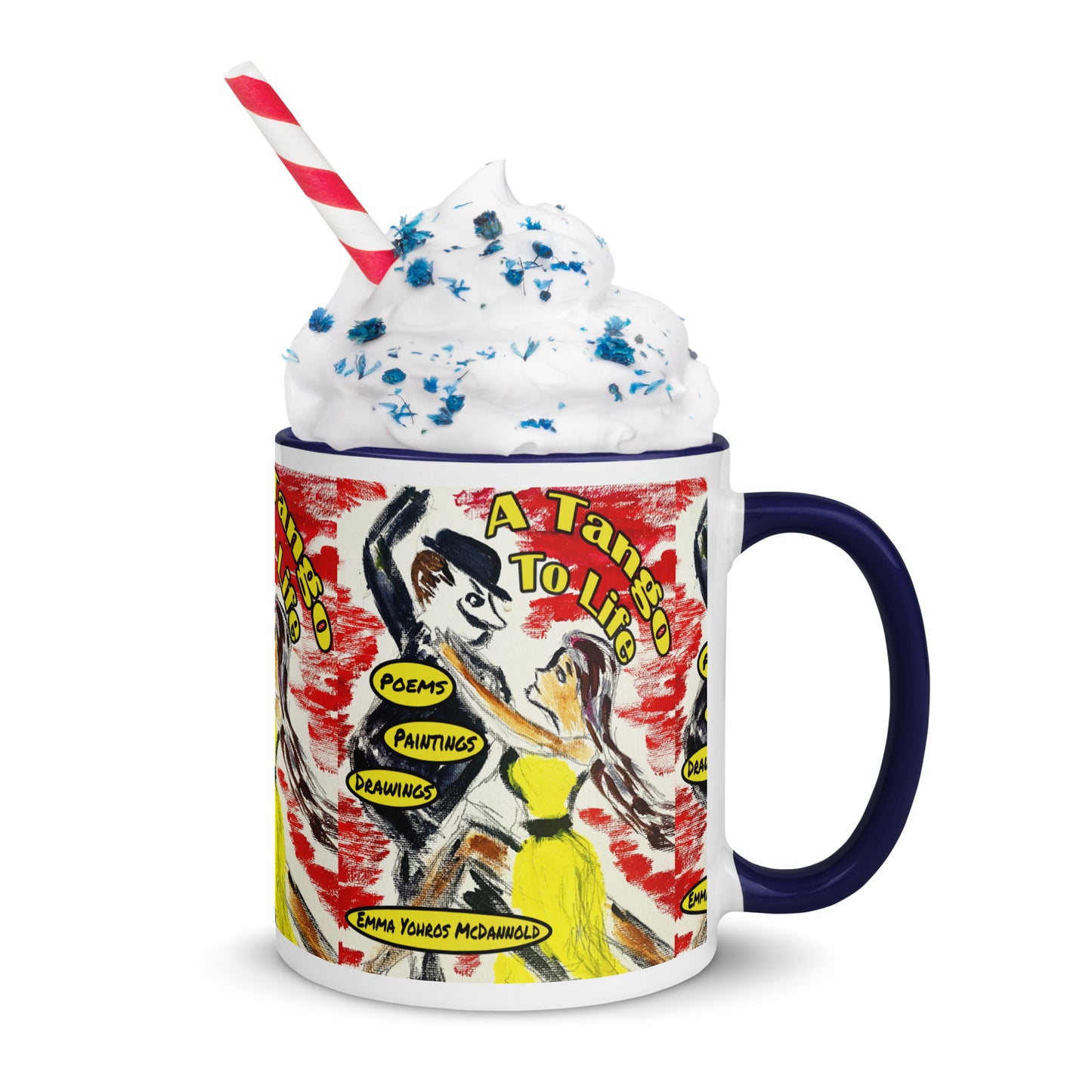 A Tango to Life Book Cover Vol 1 Mug with Color Inside