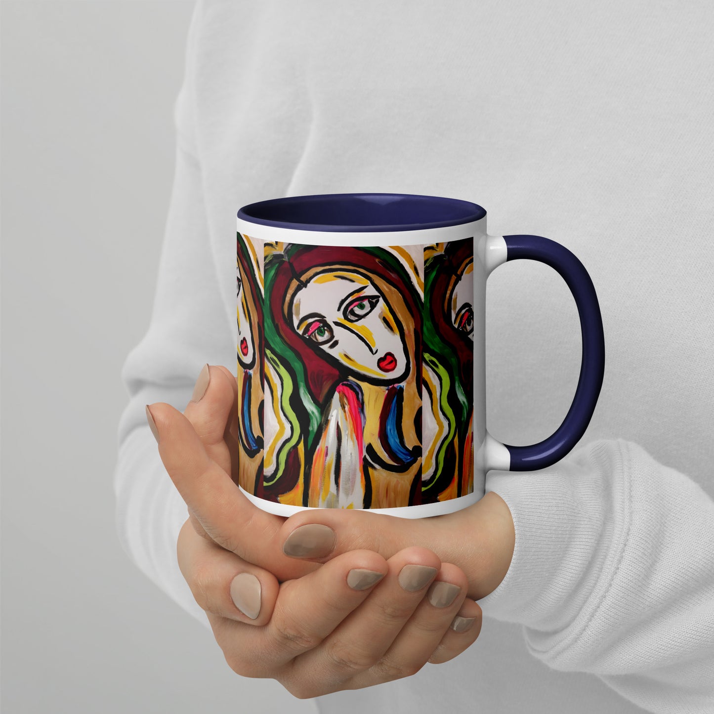 Saint Mug with Color Inside