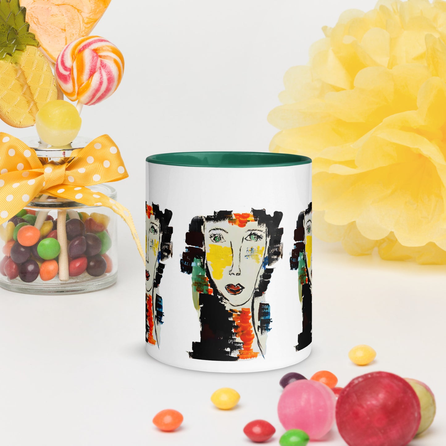 "I Am"  Mug with Color Inside