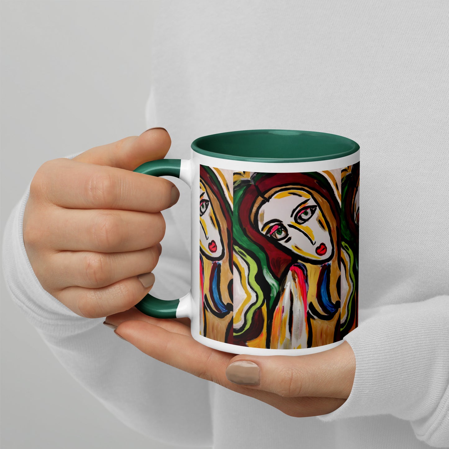 Saint Mug with Color Inside