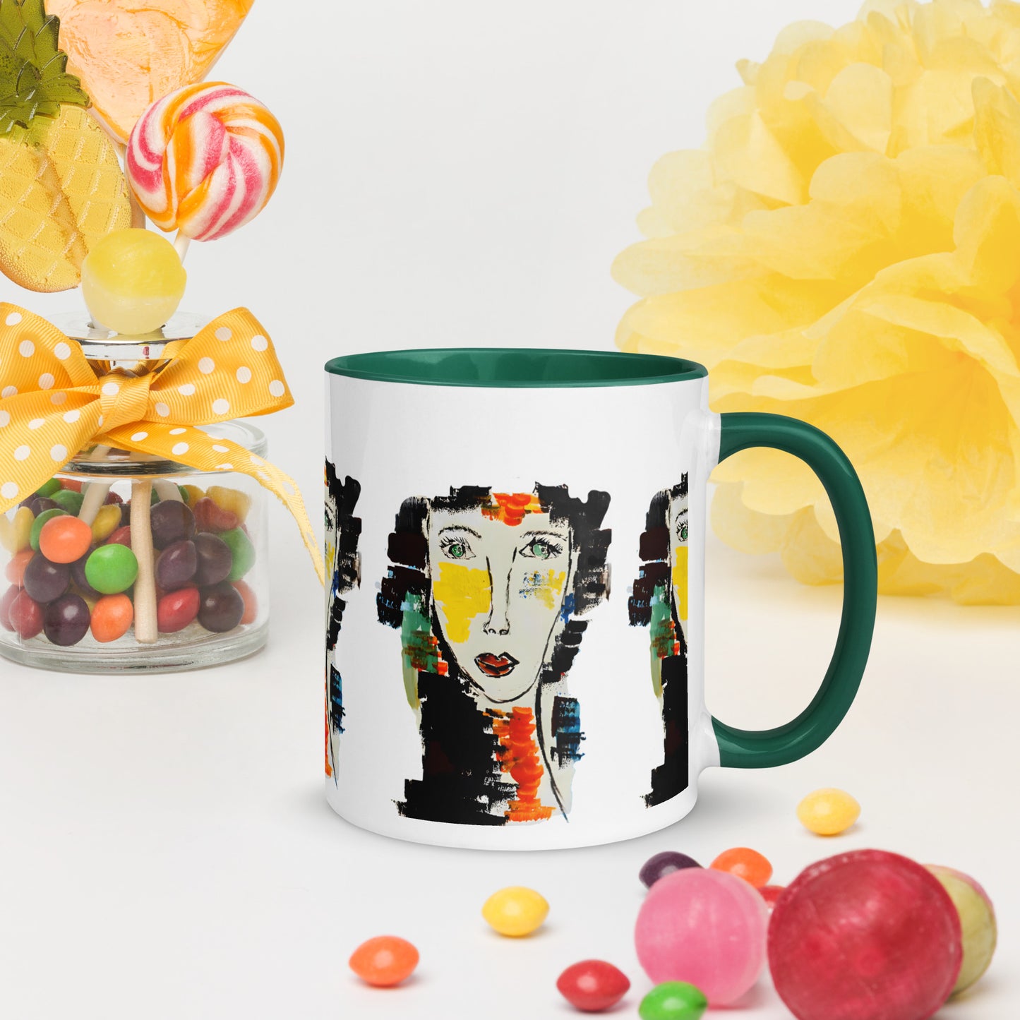 "I Am"  Mug with Color Inside