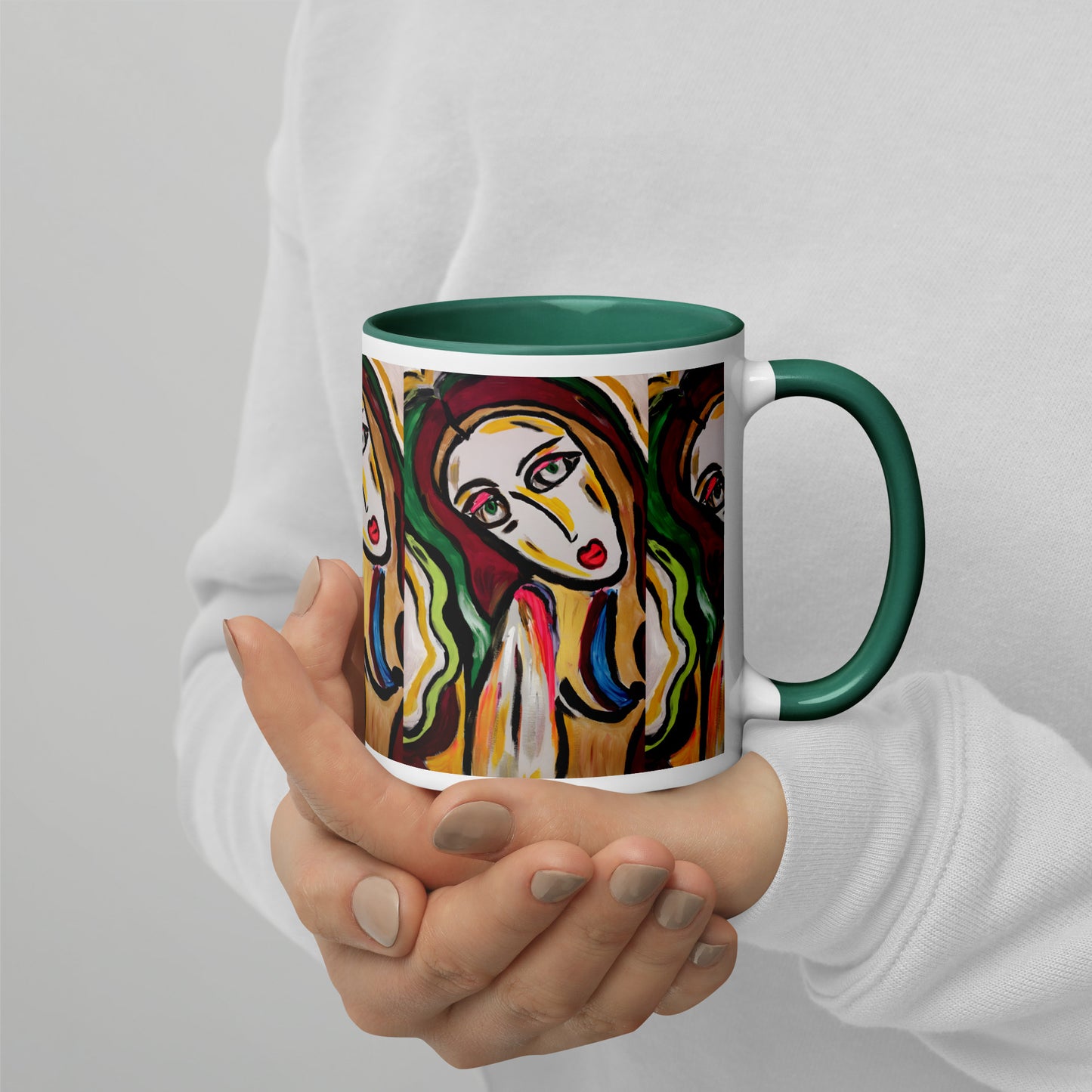 Saint Mug with Color Inside