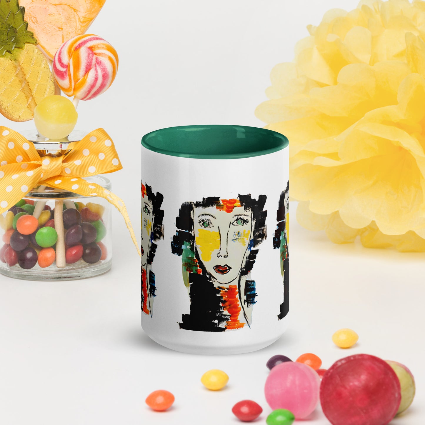 "I Am"  Mug with Color Inside