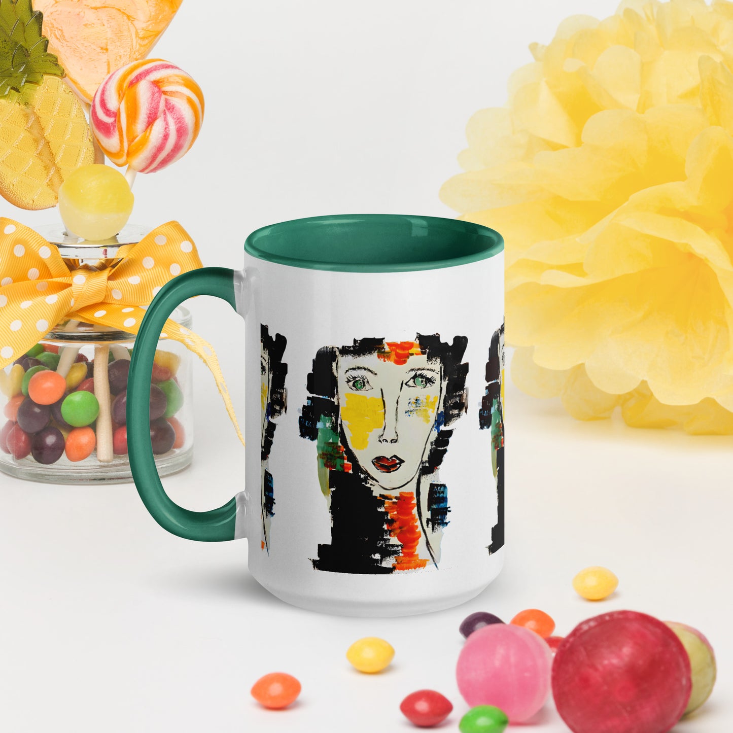 "I Am"  Mug with Color Inside