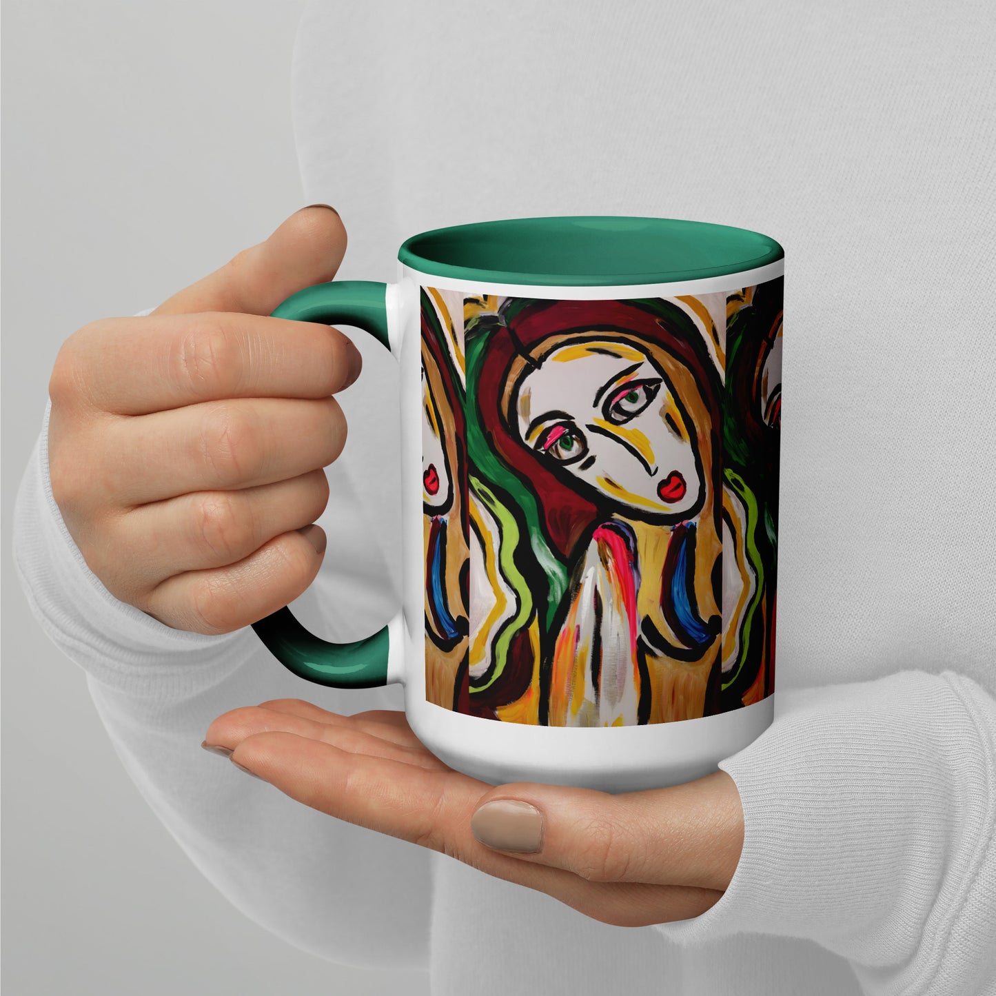 Saint Mug with Color Inside