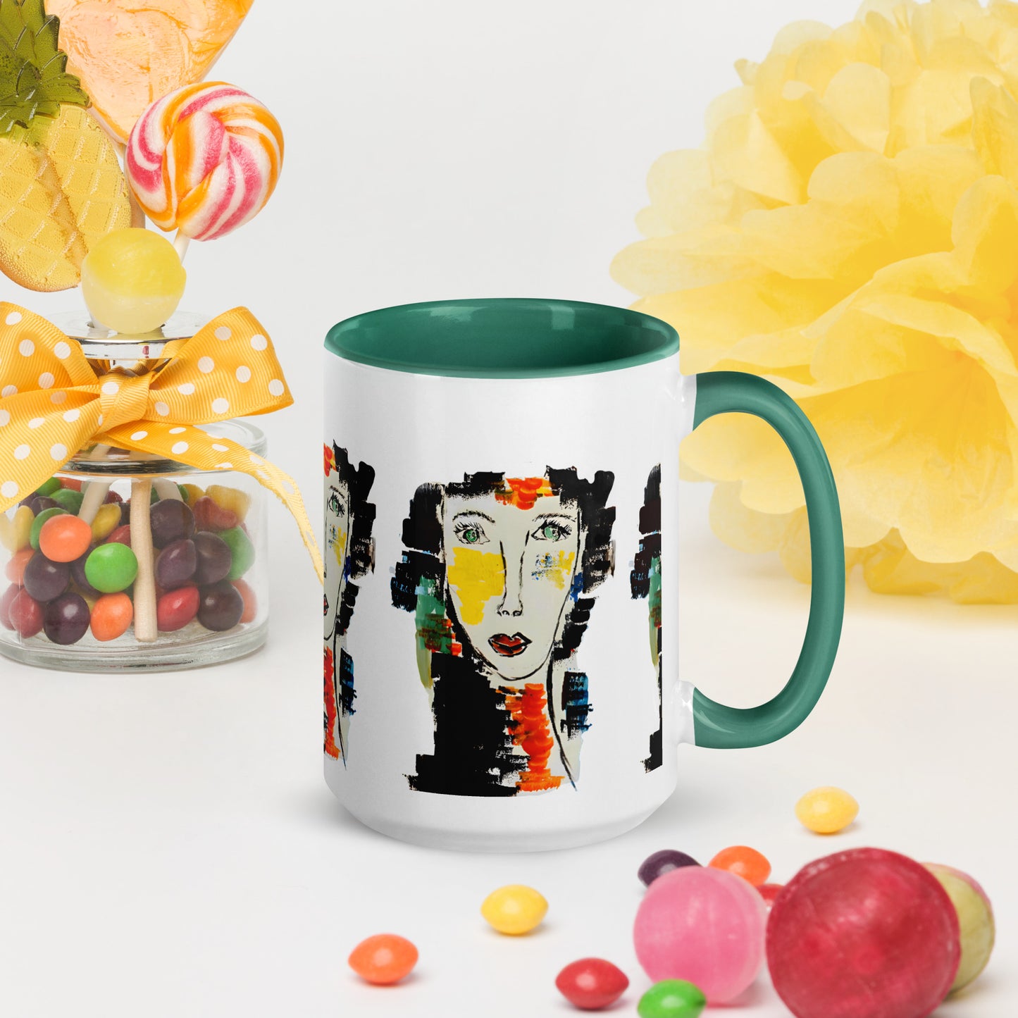 "I Am"  Mug with Color Inside