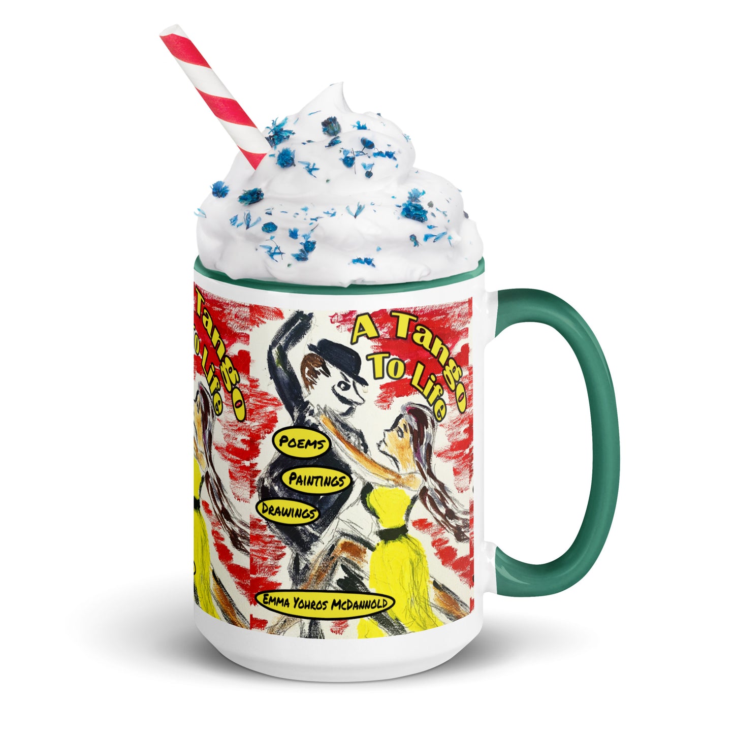 A Tango to Life Book Cover Vol 1 Mug with Color Inside