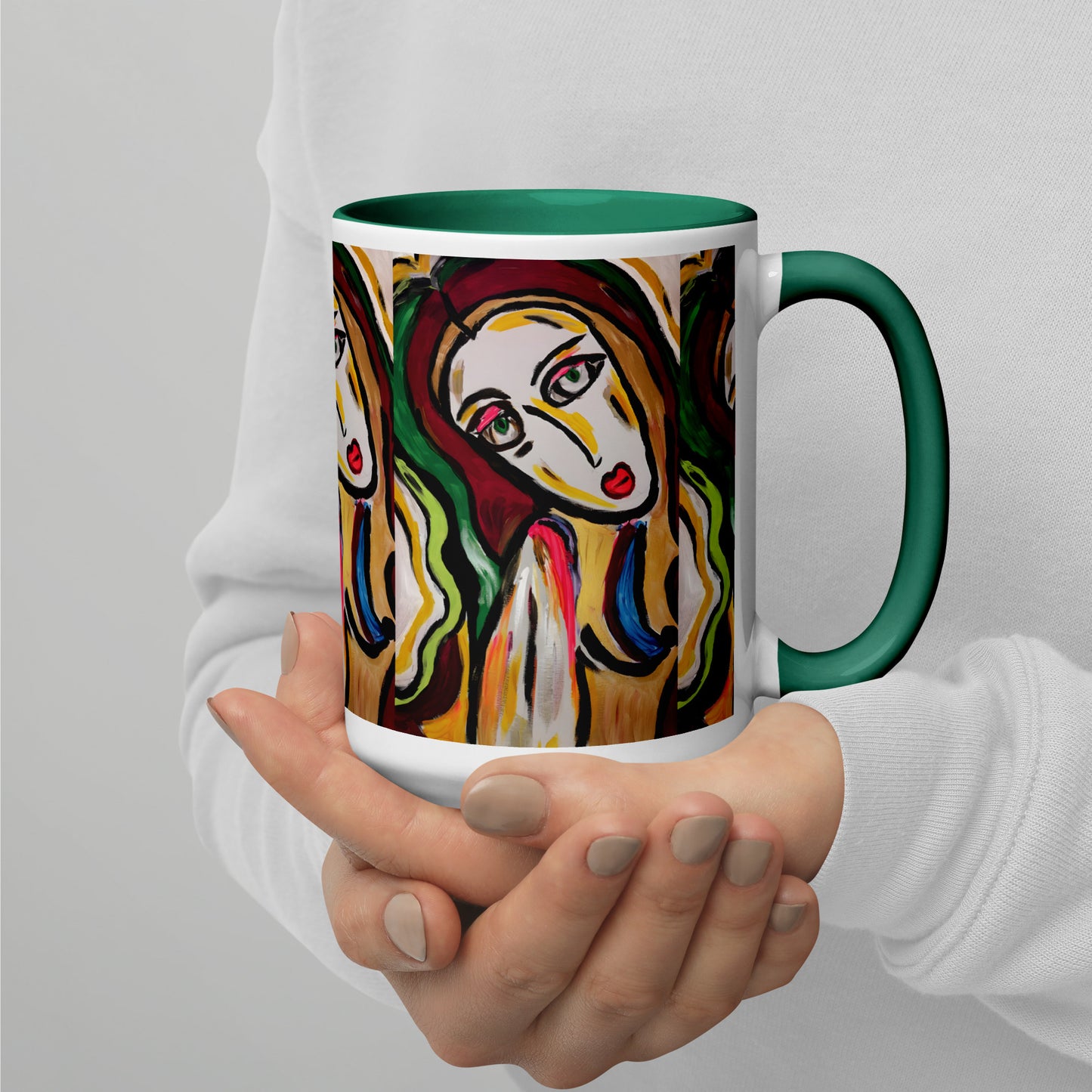 Saint Mug with Color Inside