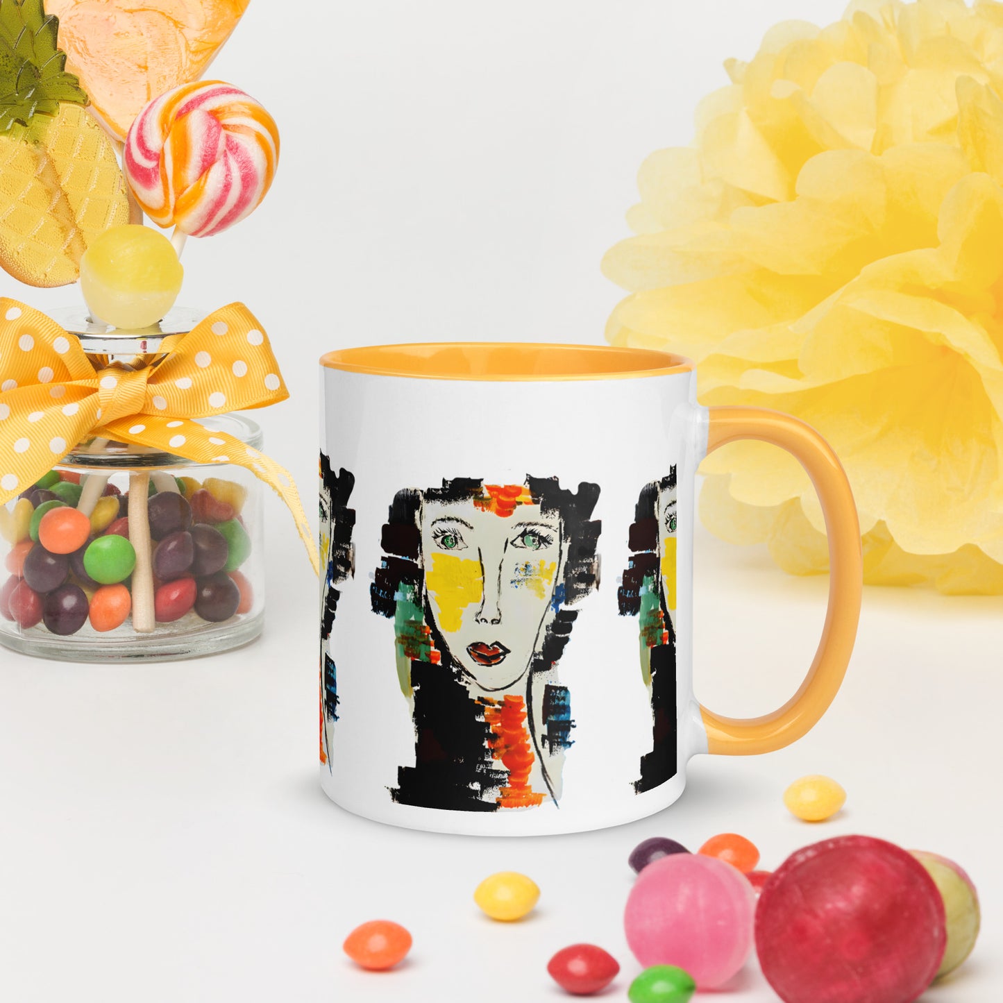 "I Am"  Mug with Color Inside