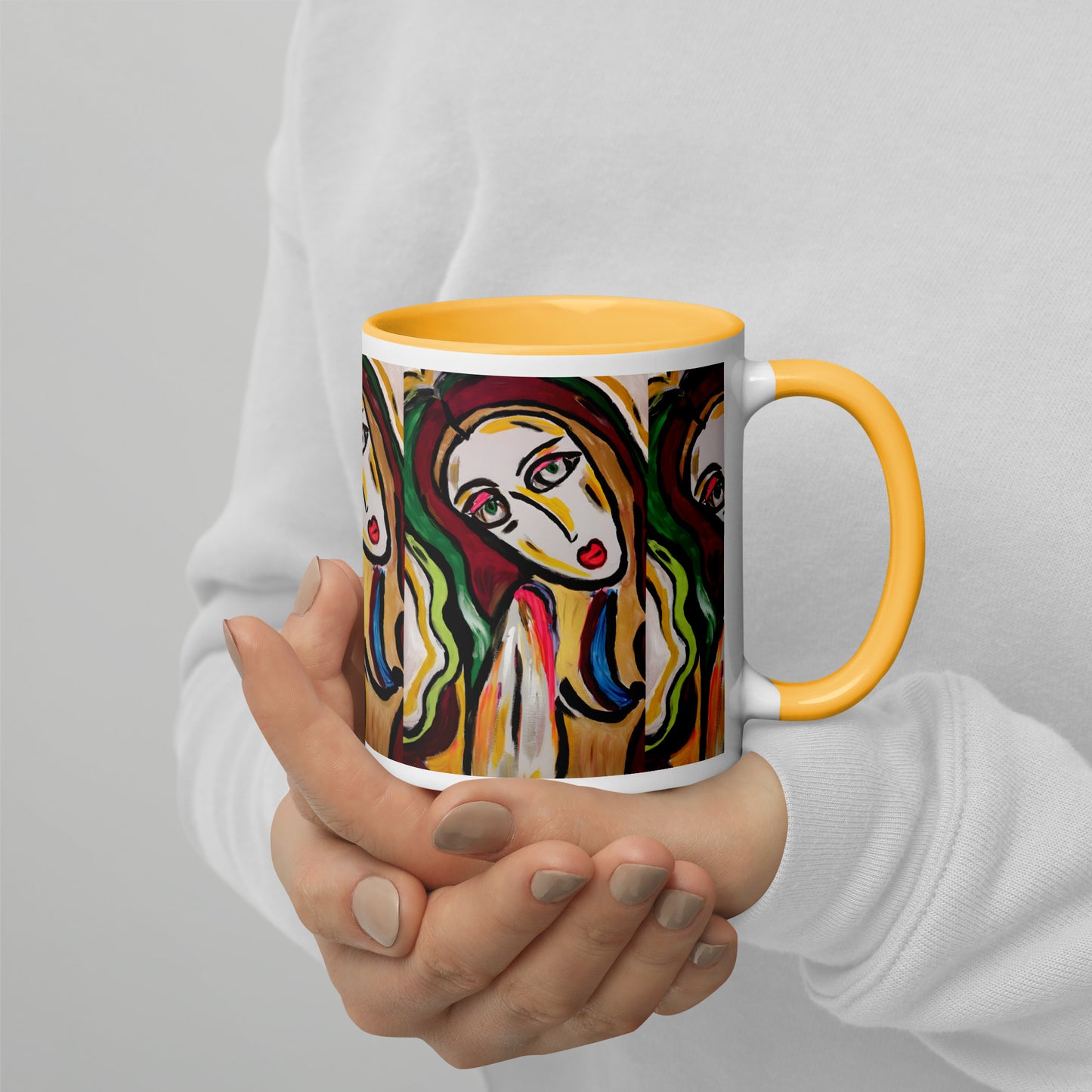 Saint Mug with Color Inside