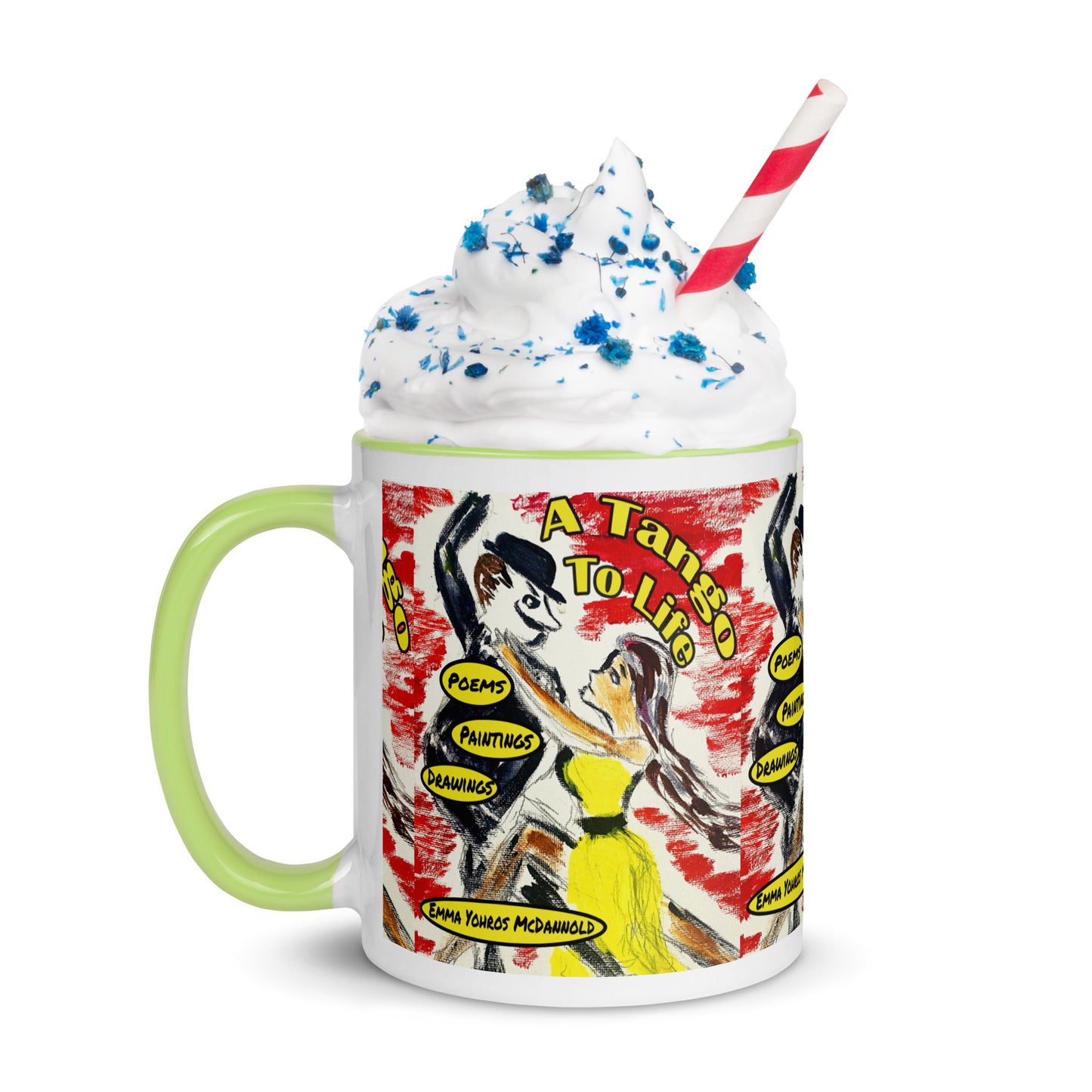 A Tango to Life Book Cover Vol 1 Mug with Color Inside