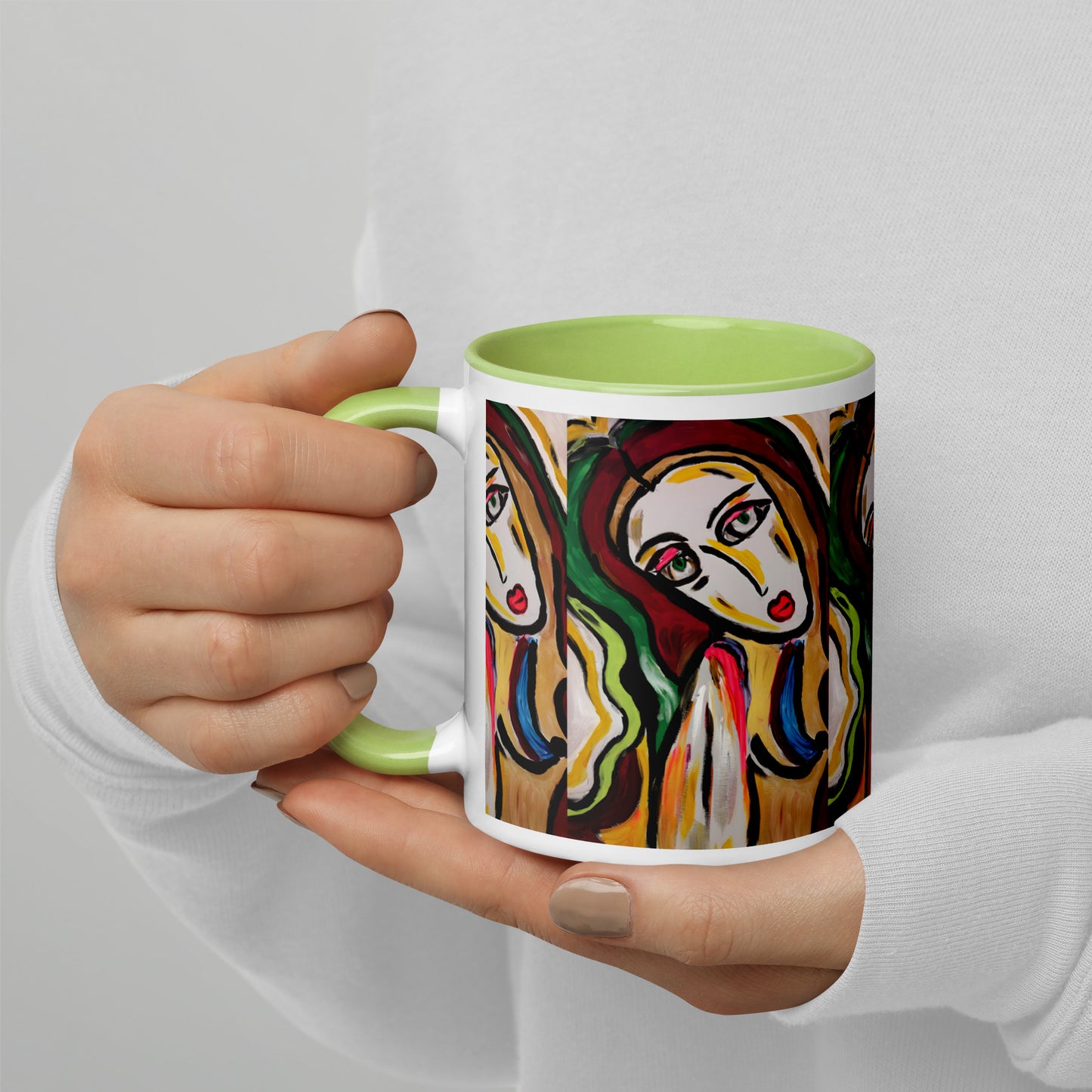 Saint Mug with Color Inside