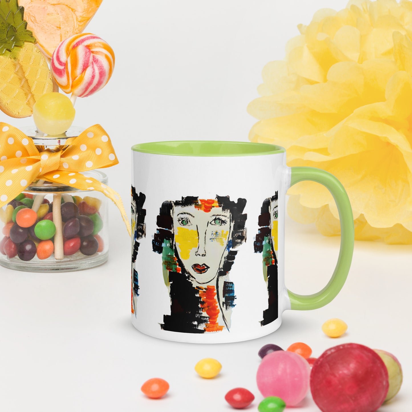 "I Am"  Mug with Color Inside