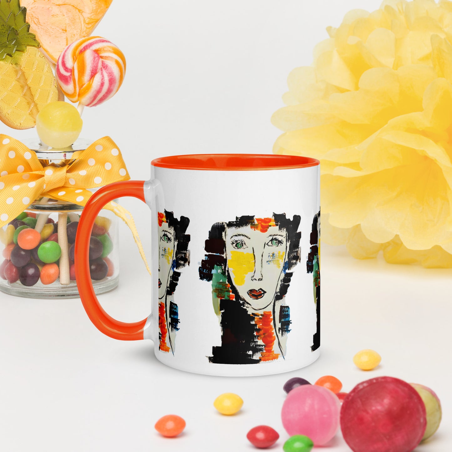 "I Am"  Mug with Color Inside