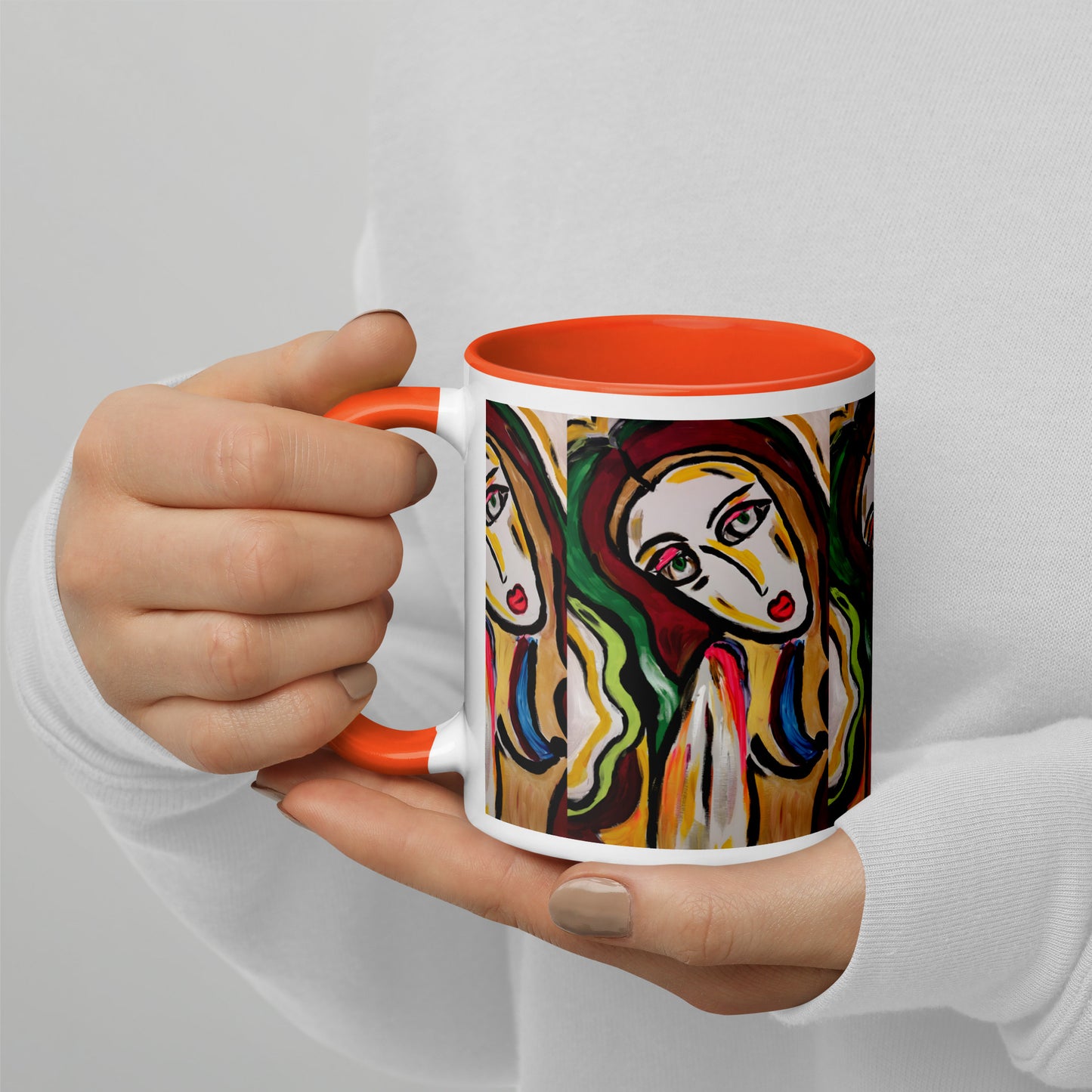 Saint Mug with Color Inside