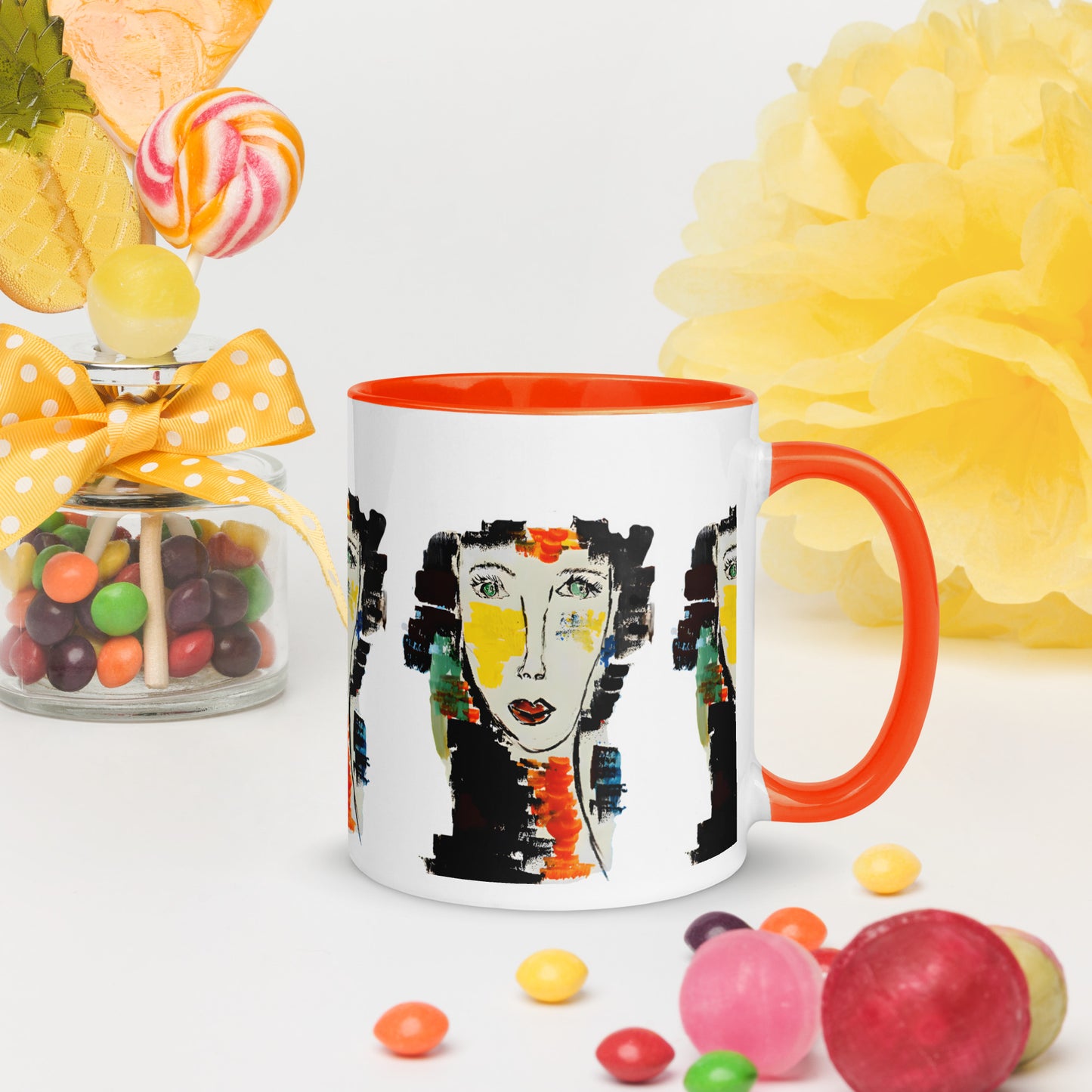 "I Am"  Mug with Color Inside