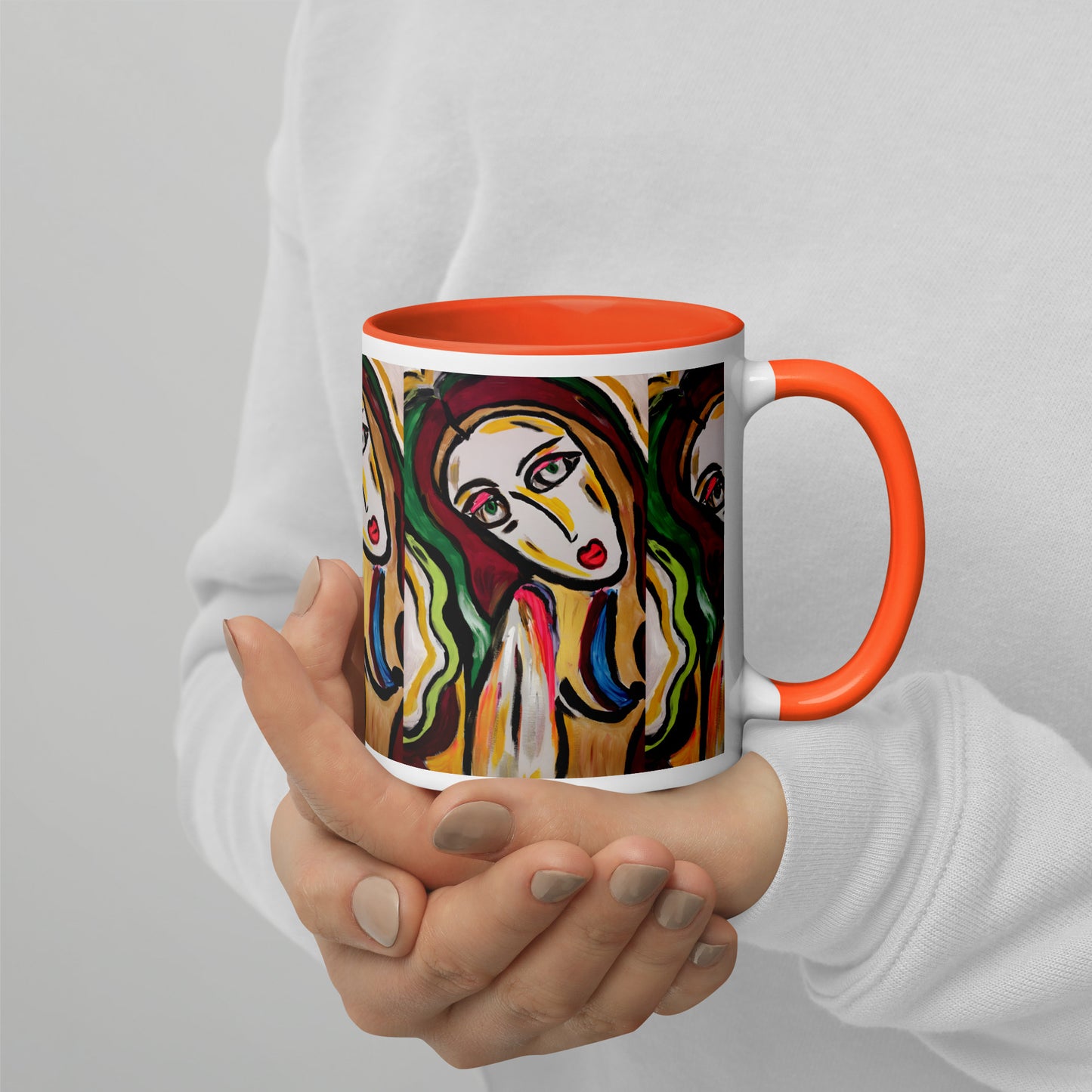 Saint Mug with Color Inside