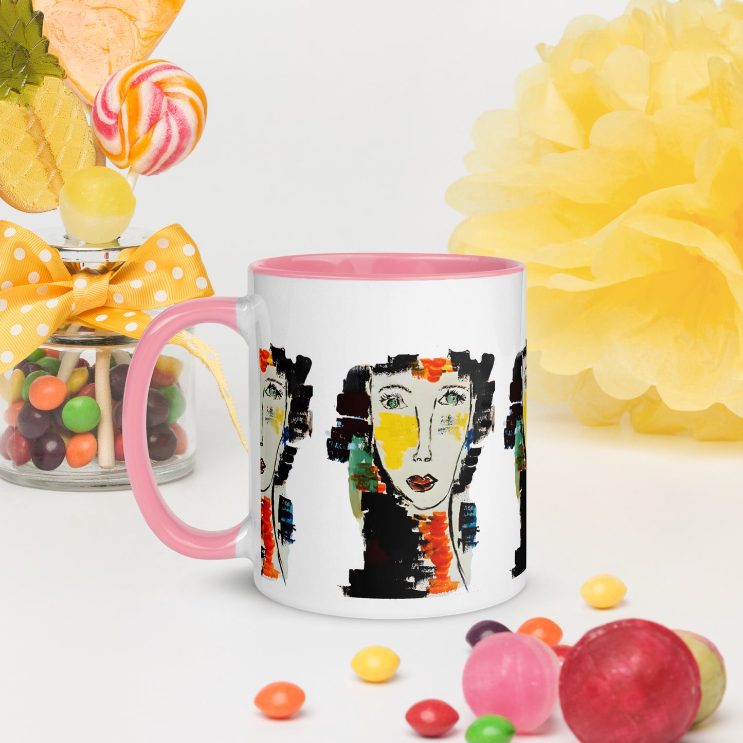 "I Am"  Mug with Color Inside