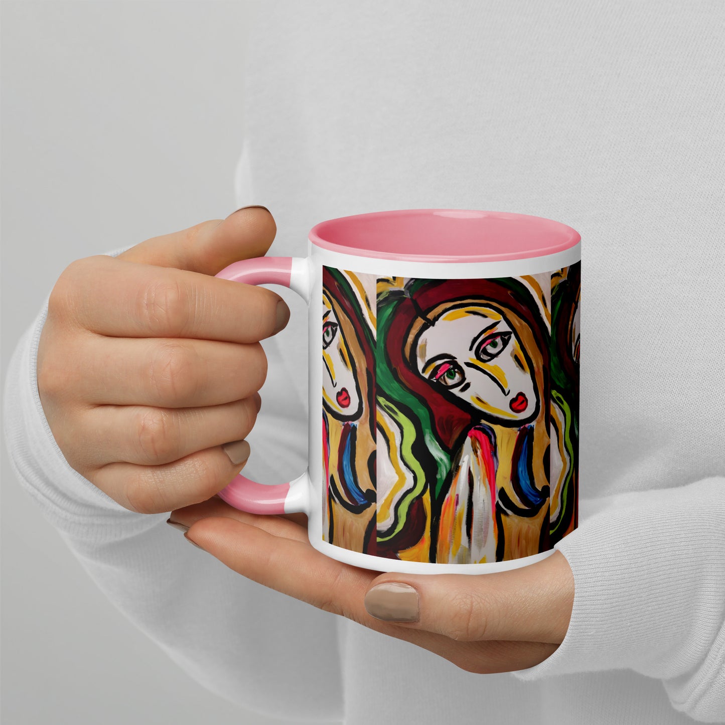 Saint Mug with Color Inside