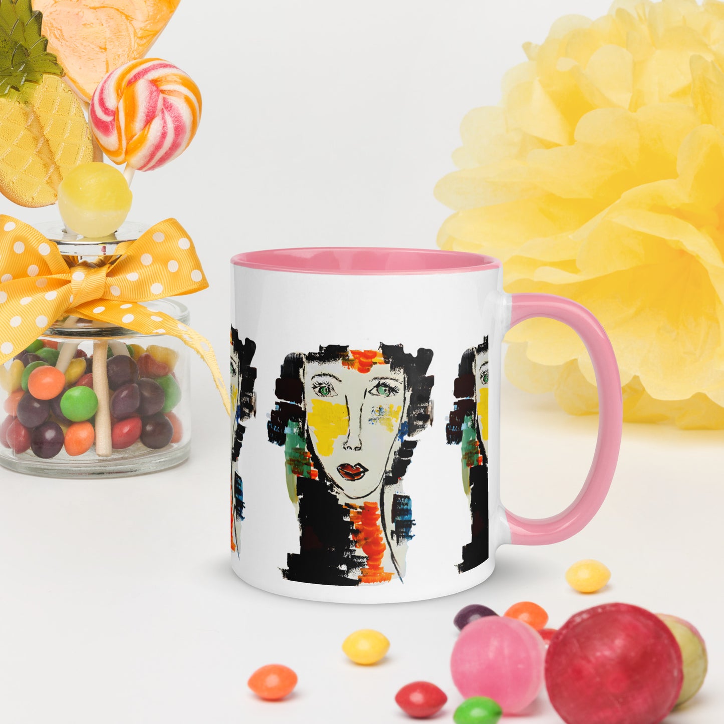 "I Am"  Mug with Color Inside