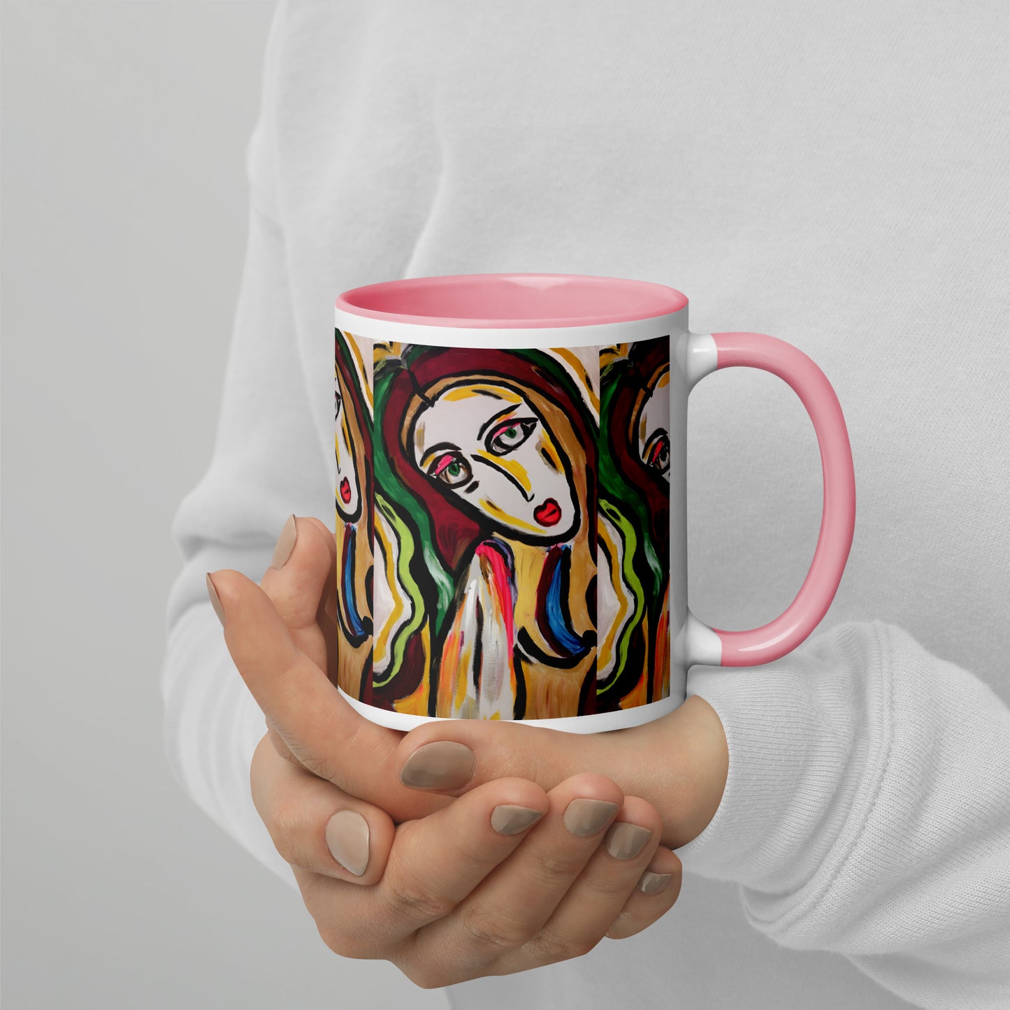 Saint Mug with Color Inside