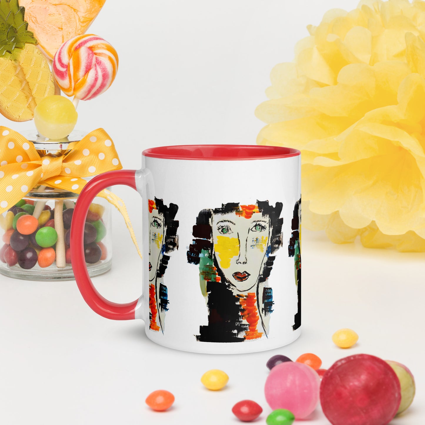 "I Am"  Mug with Color Inside