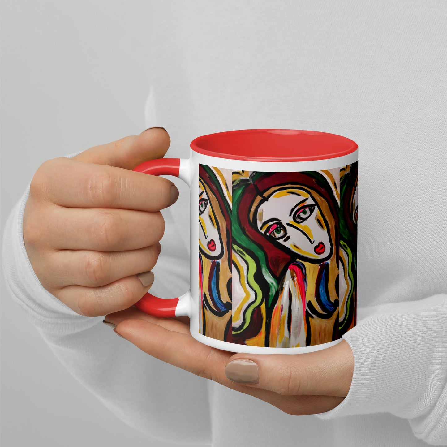 Saint Mug with Color Inside